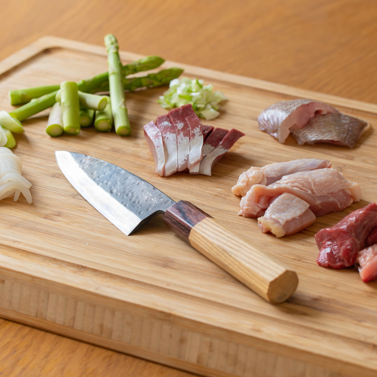 Double-Bevel Deba Knife