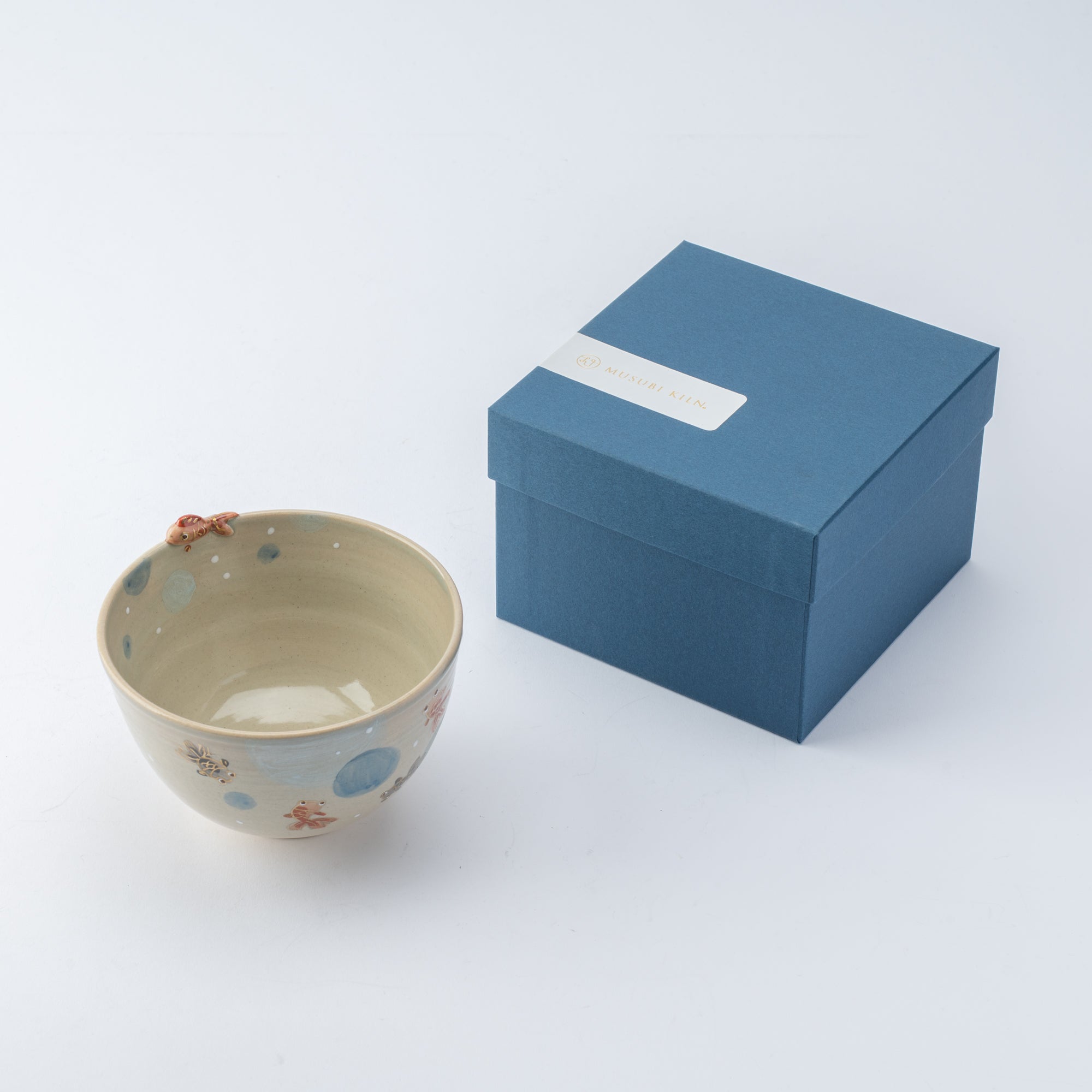 Bubbly Goldfish Matcha Bowl
