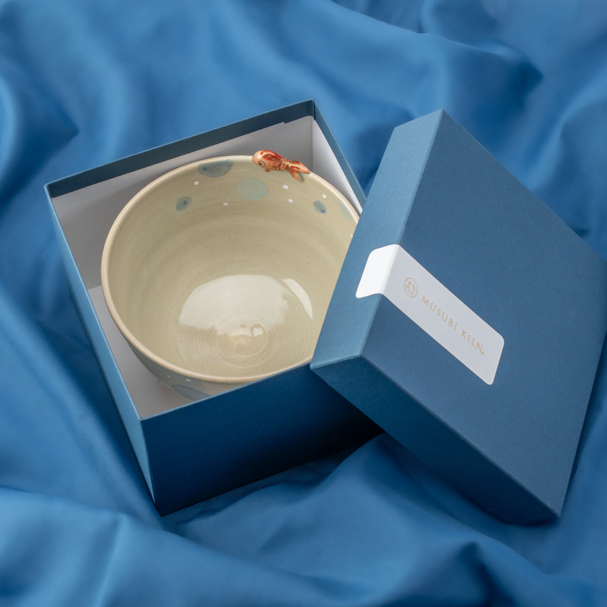 Bubbly Goldfish Matcha Bowl