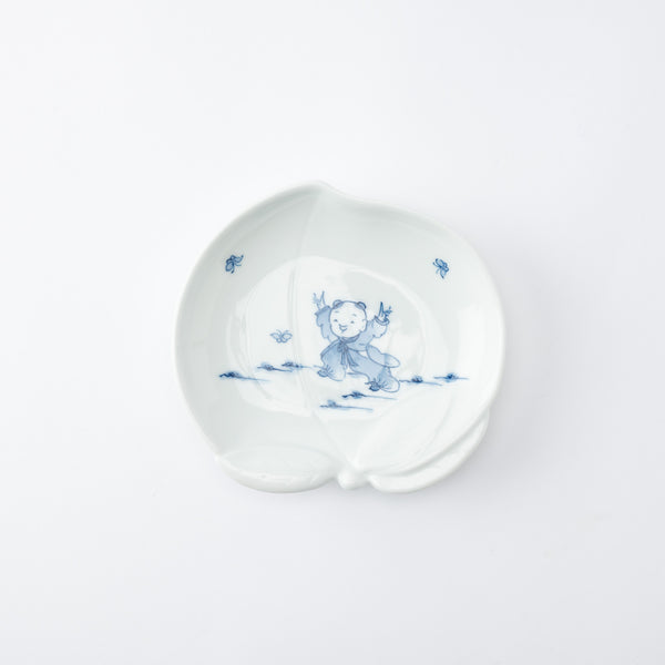 Kakusho Kiln Karako Mikawachi Ware Small Plate 5in