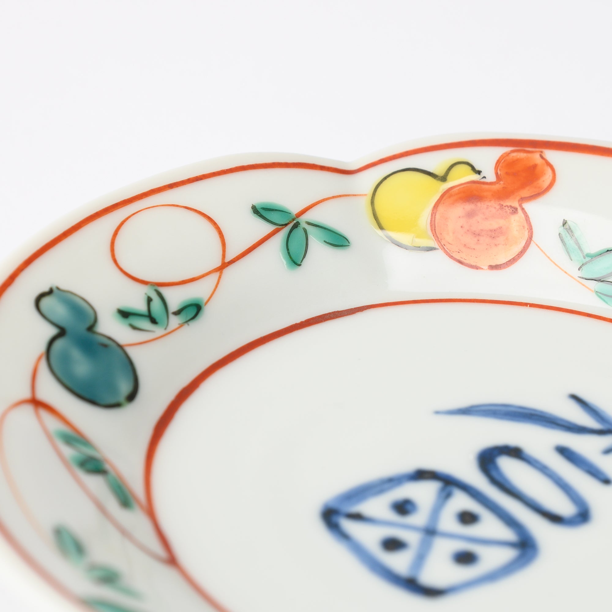 Akae Six Gourds Side Plate