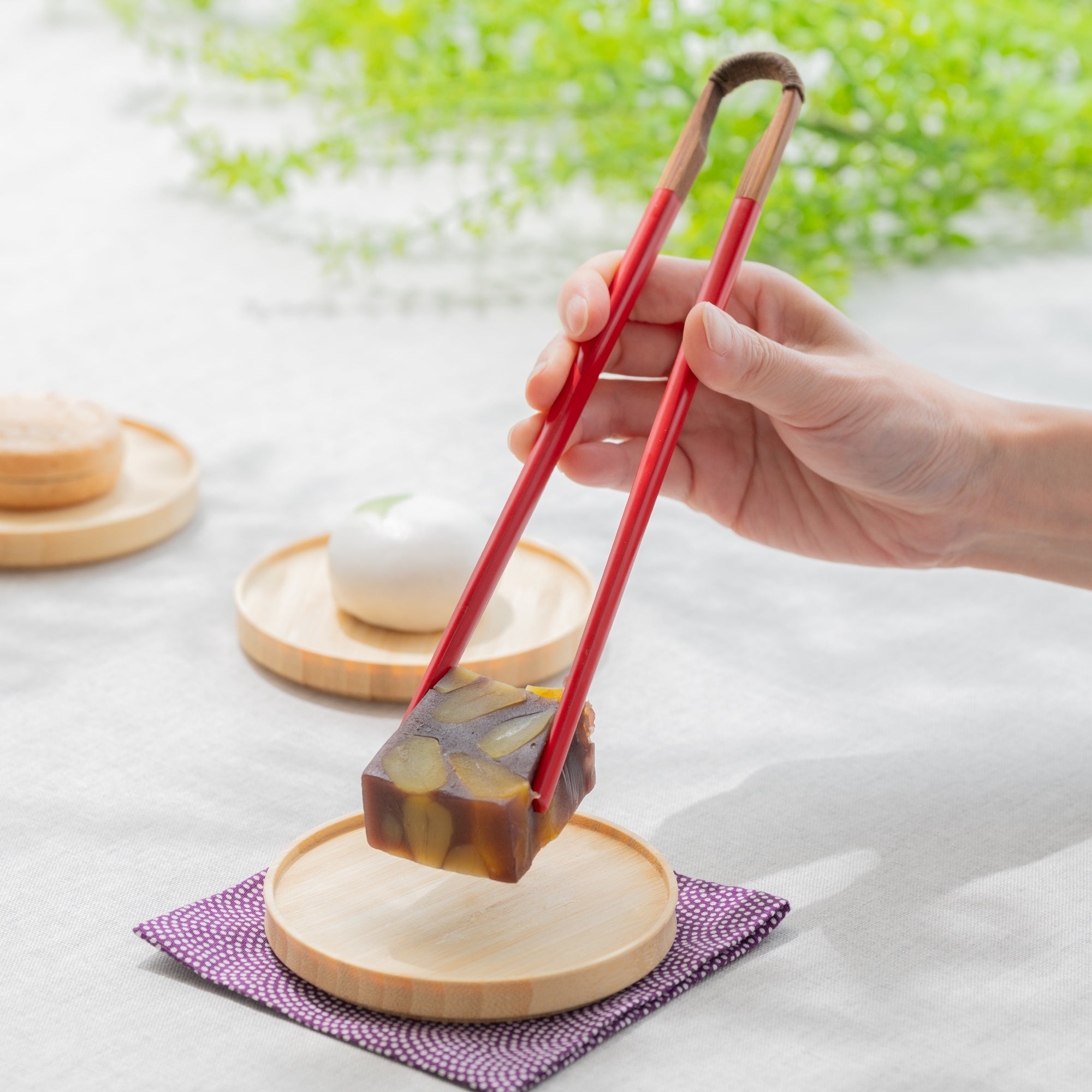 Bamboo Tongs 9.4 In