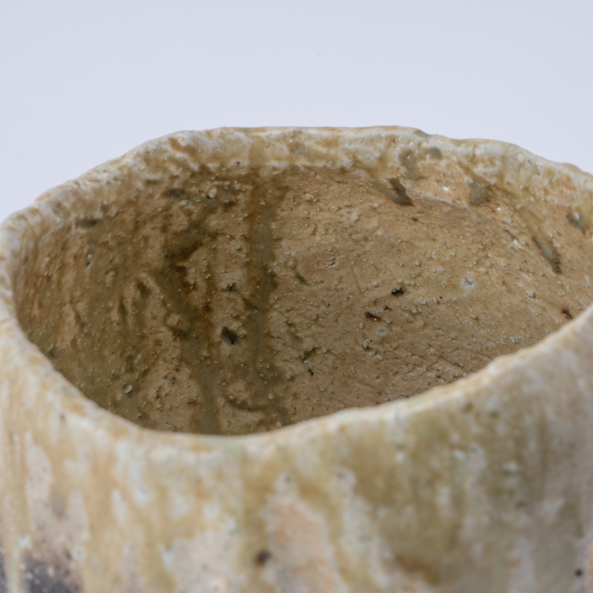 Iga Earthen Round Matcha Bowl