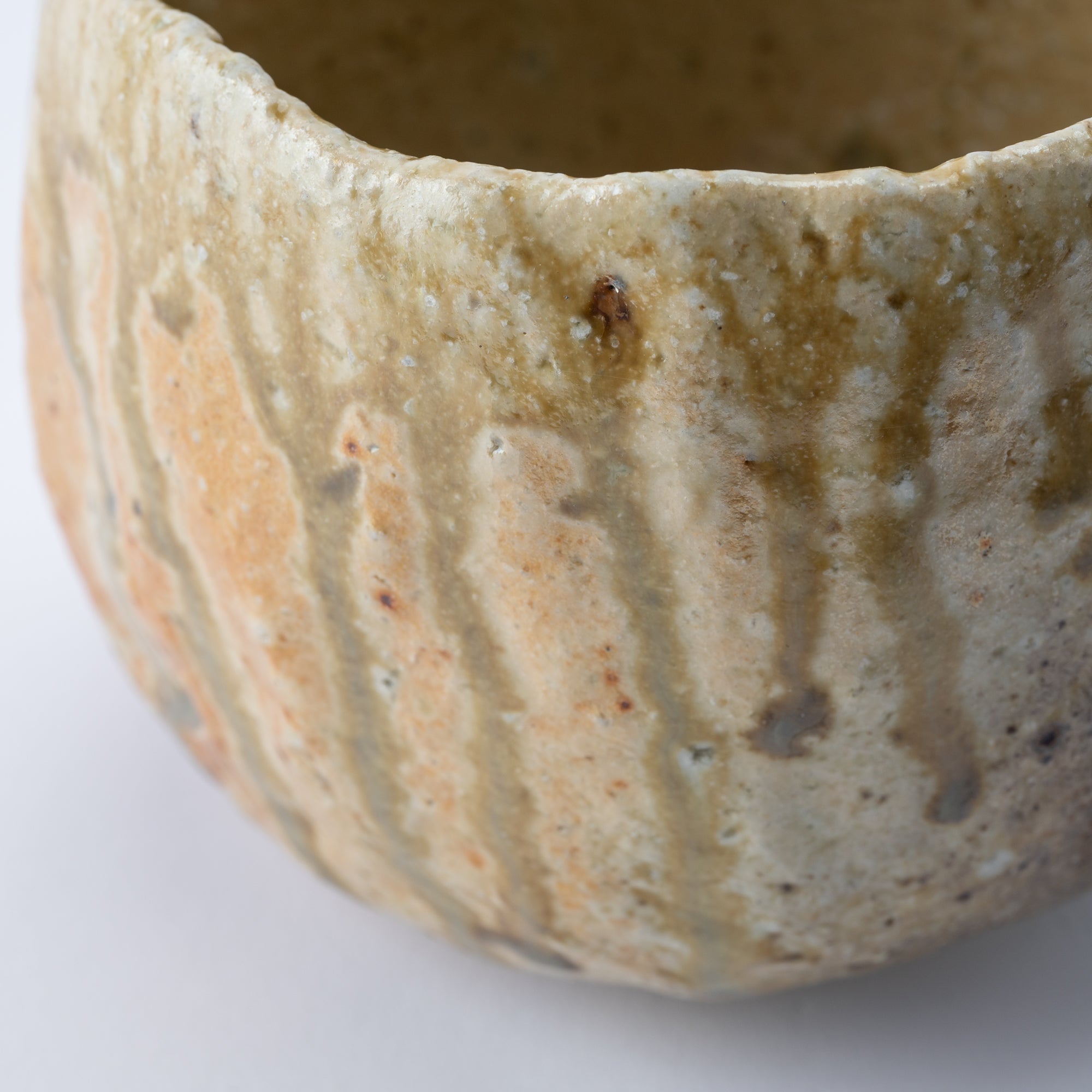 Iga Earthen Round Matcha Bowl