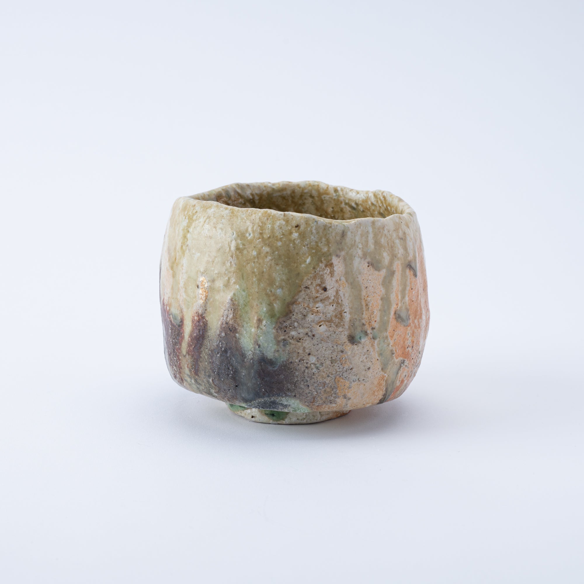 Iga Earthen Round Matcha Bowl