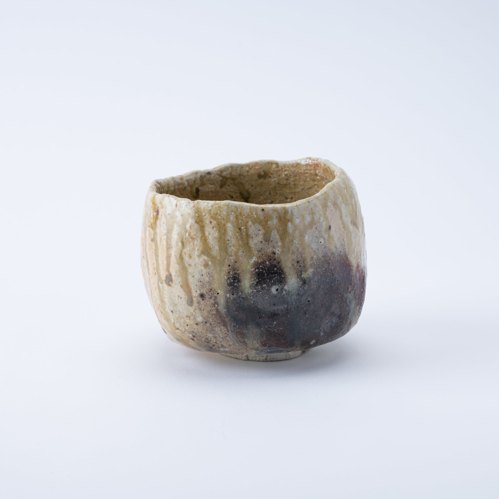 Iga Earthen Round Matcha Bowl