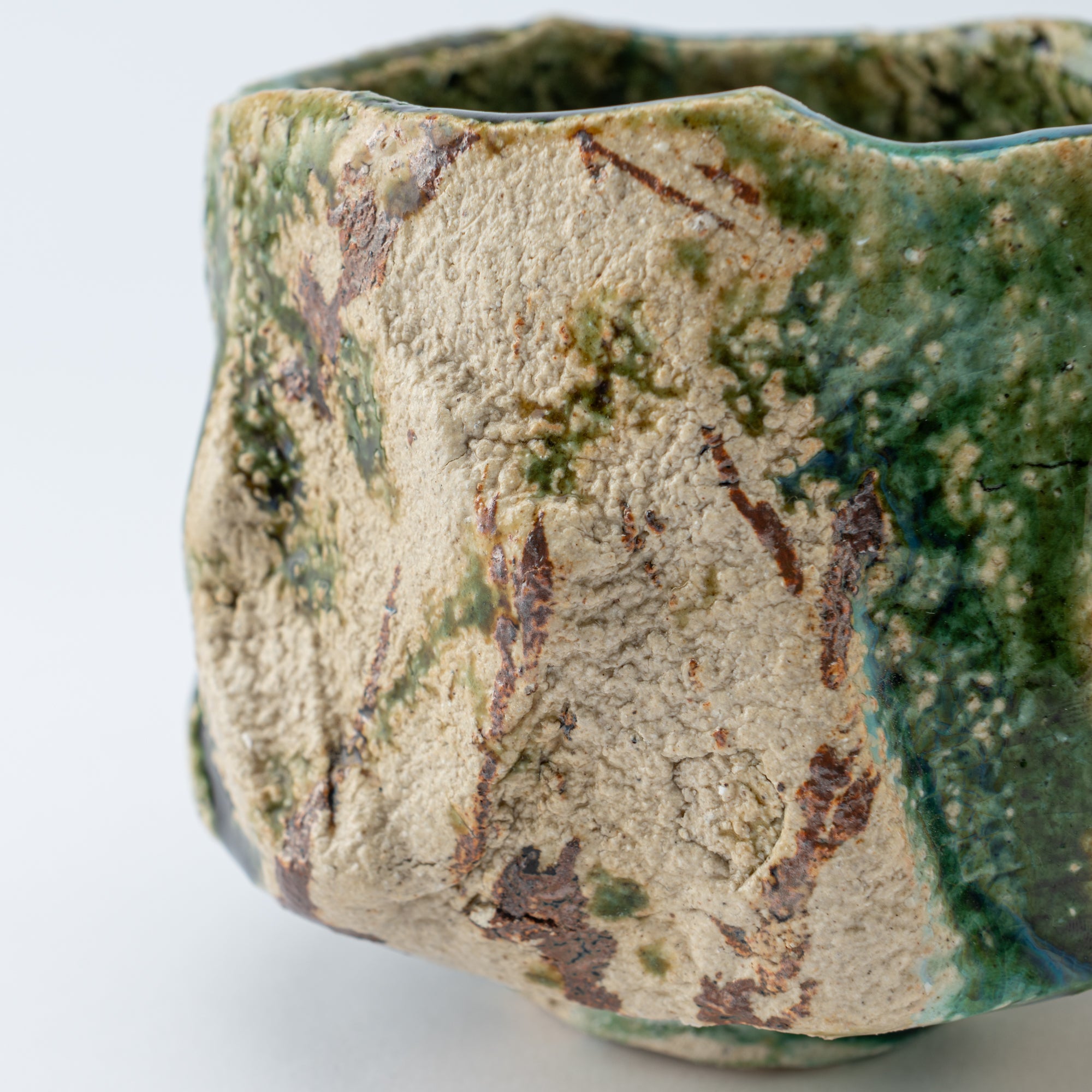Oribe Stone-Impressed Matcha Bowl