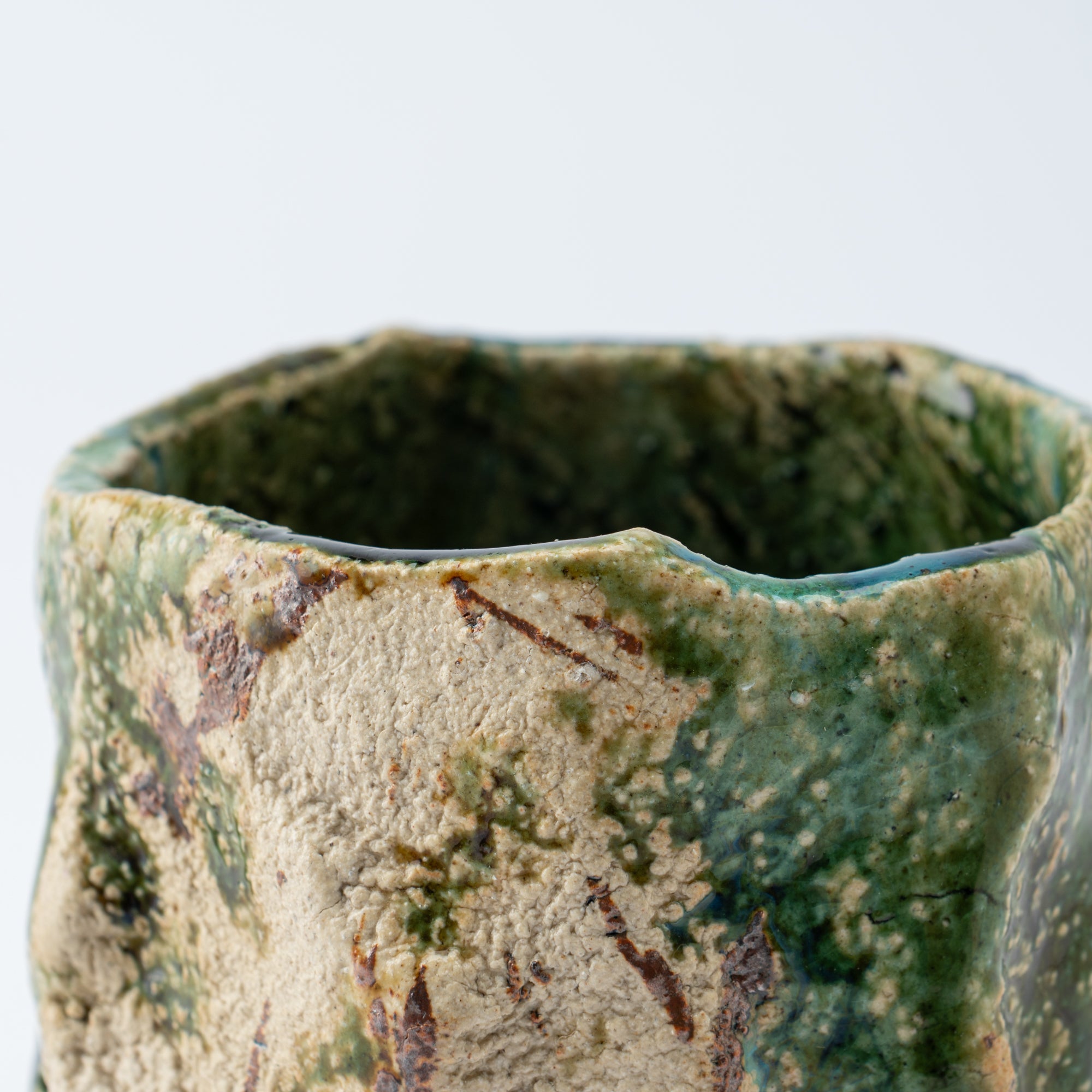 Oribe Stone-Impressed Matcha Bowl