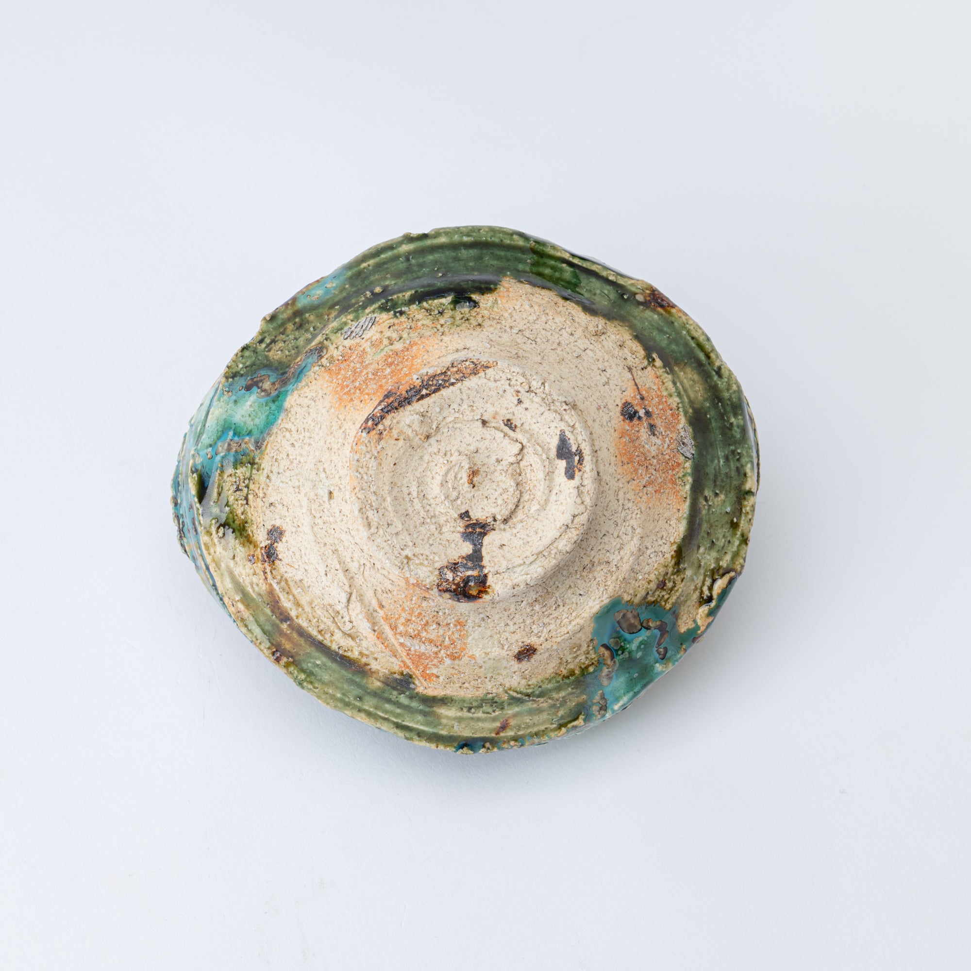 Oribe Asymmetrische ovale Matcha-Schale