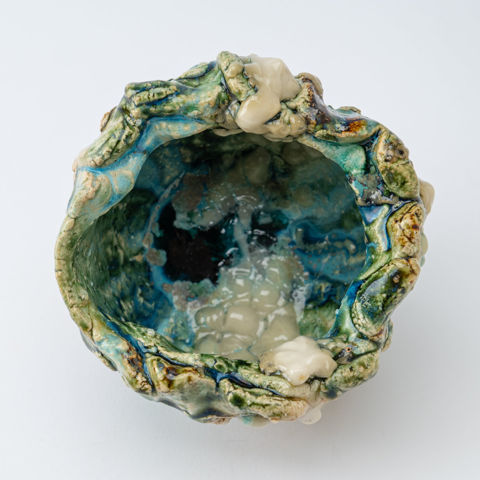 Oribe Pearled Bloom Matcha Bowl