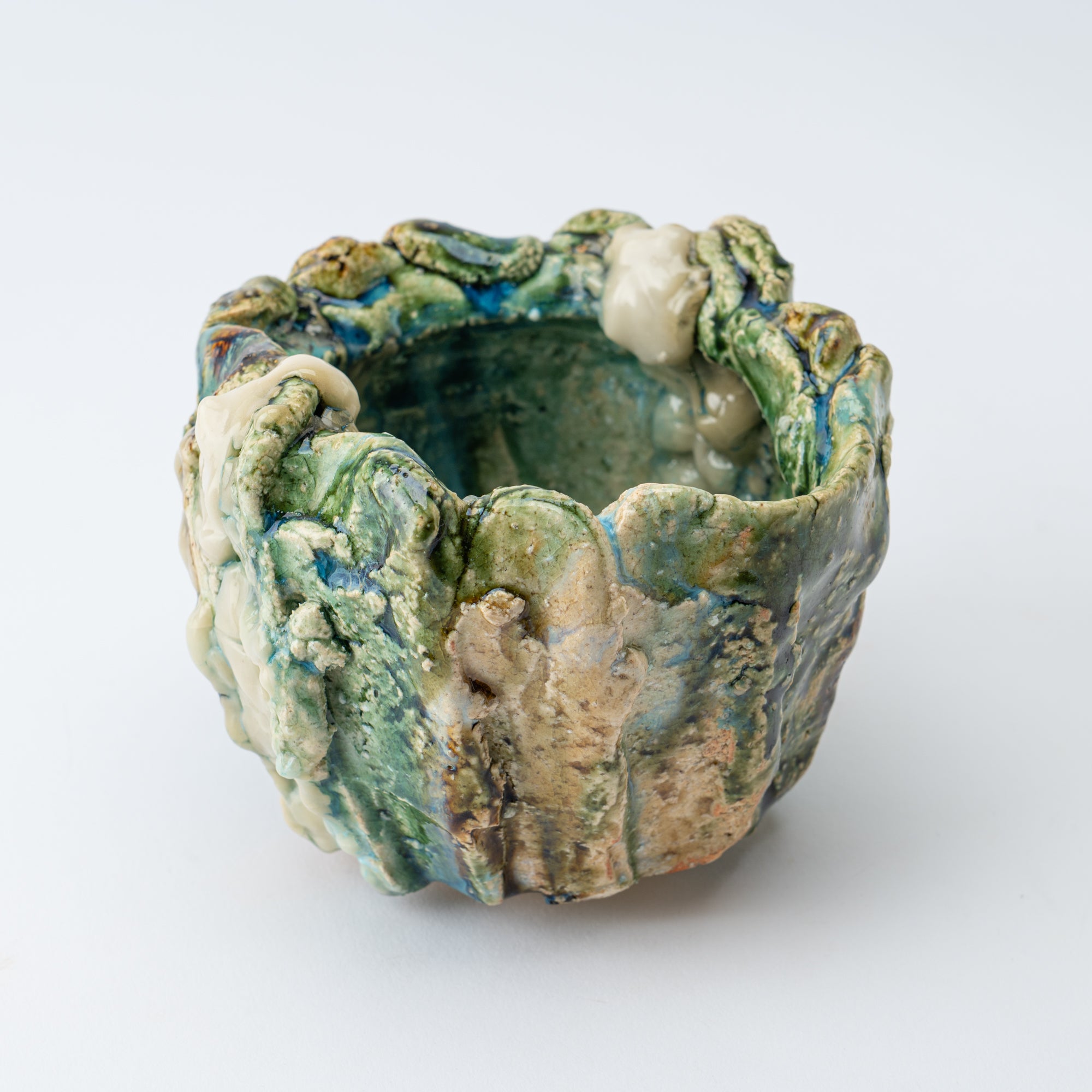 Oribe Pearled Bloom Matcha Bowl