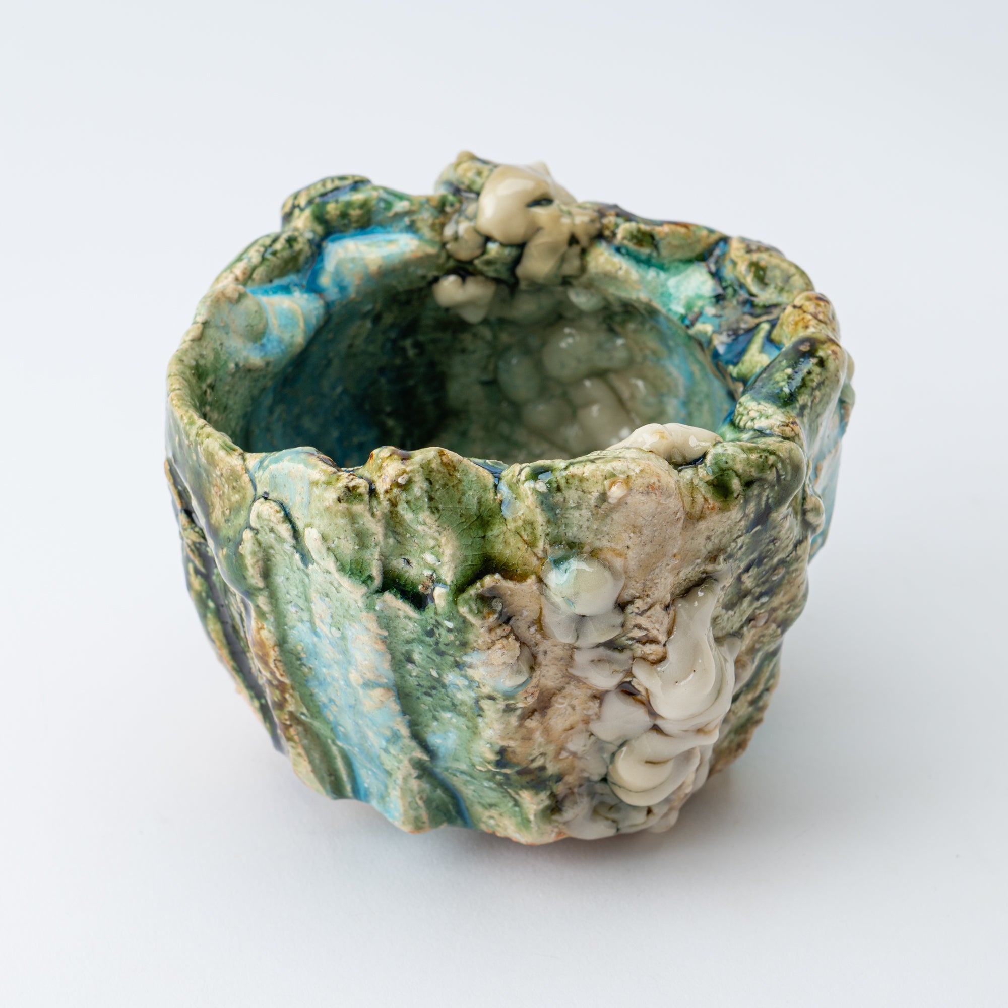 Oribe Pearled Bloom Matcha Bowl