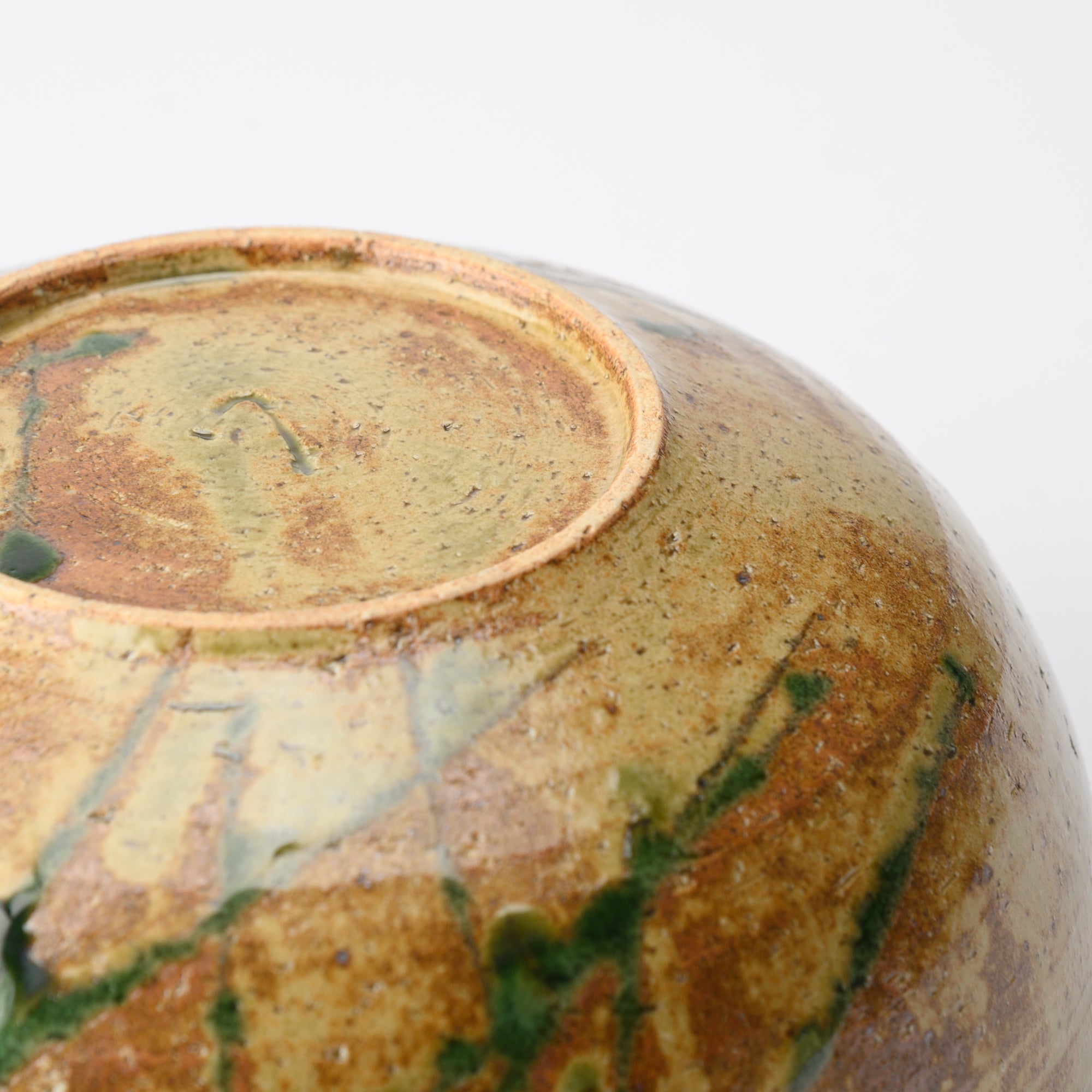 Brown Water Plant Medium Bowl
