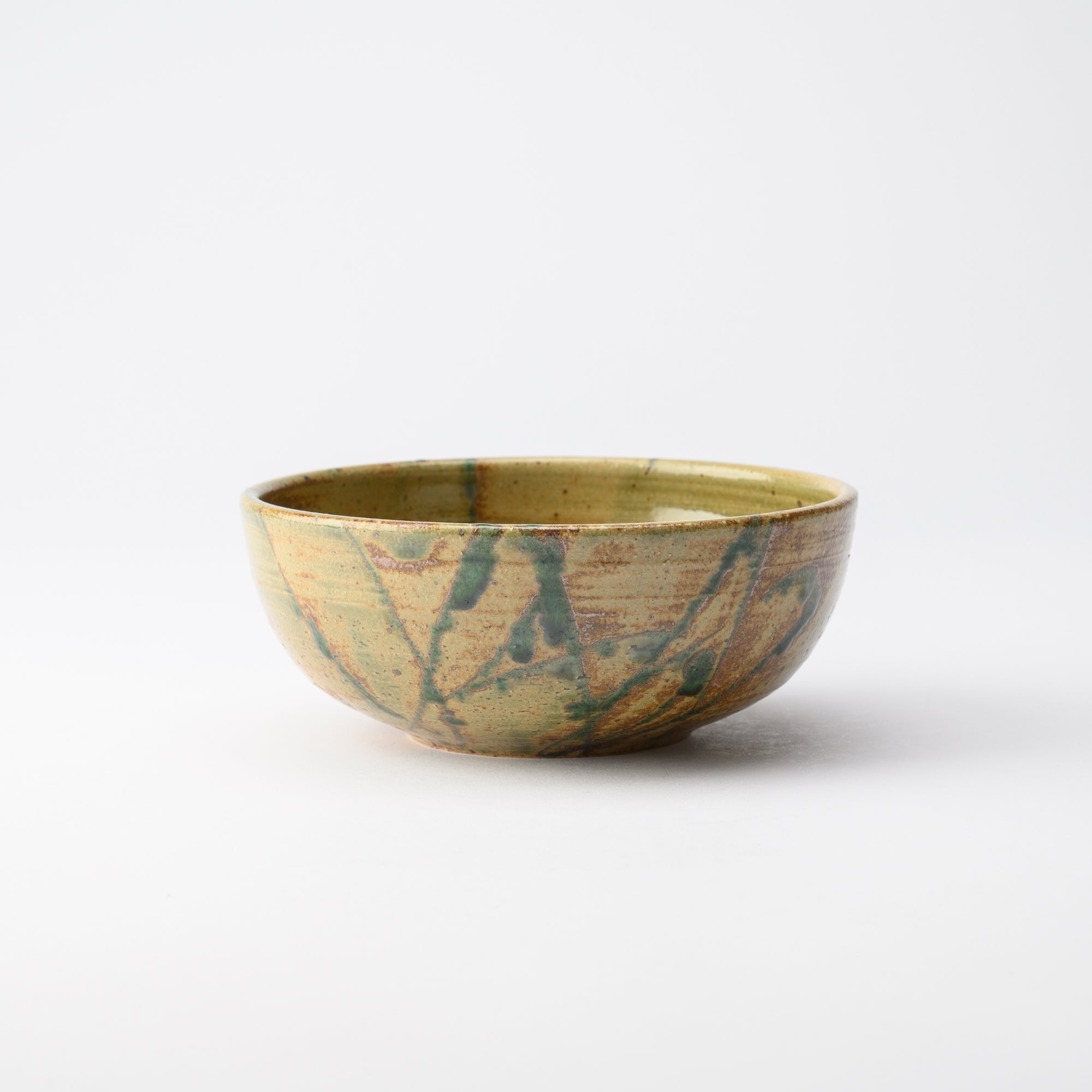 Brown Water Plant Medium Bowl