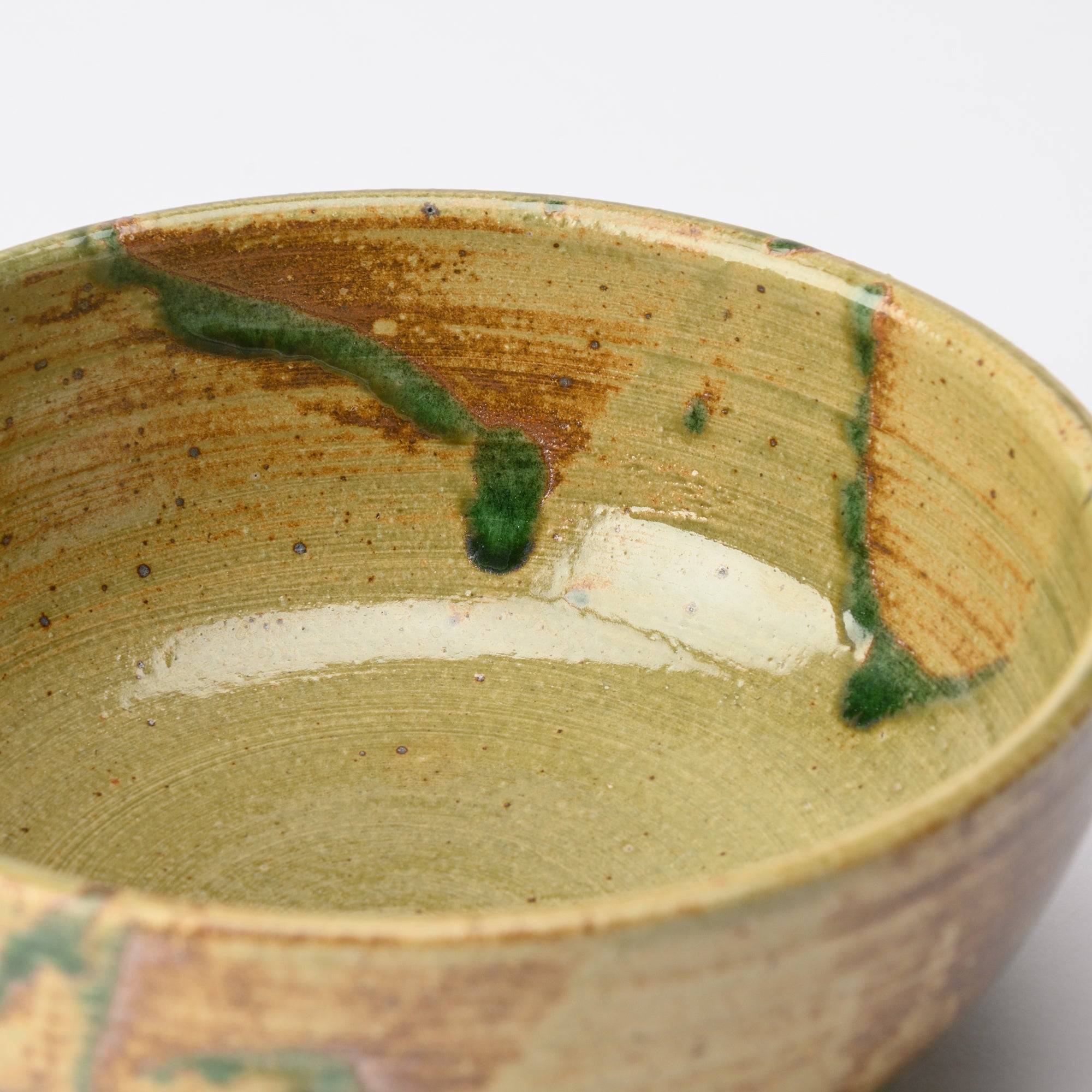 Brown Water Plant Medium Bowl