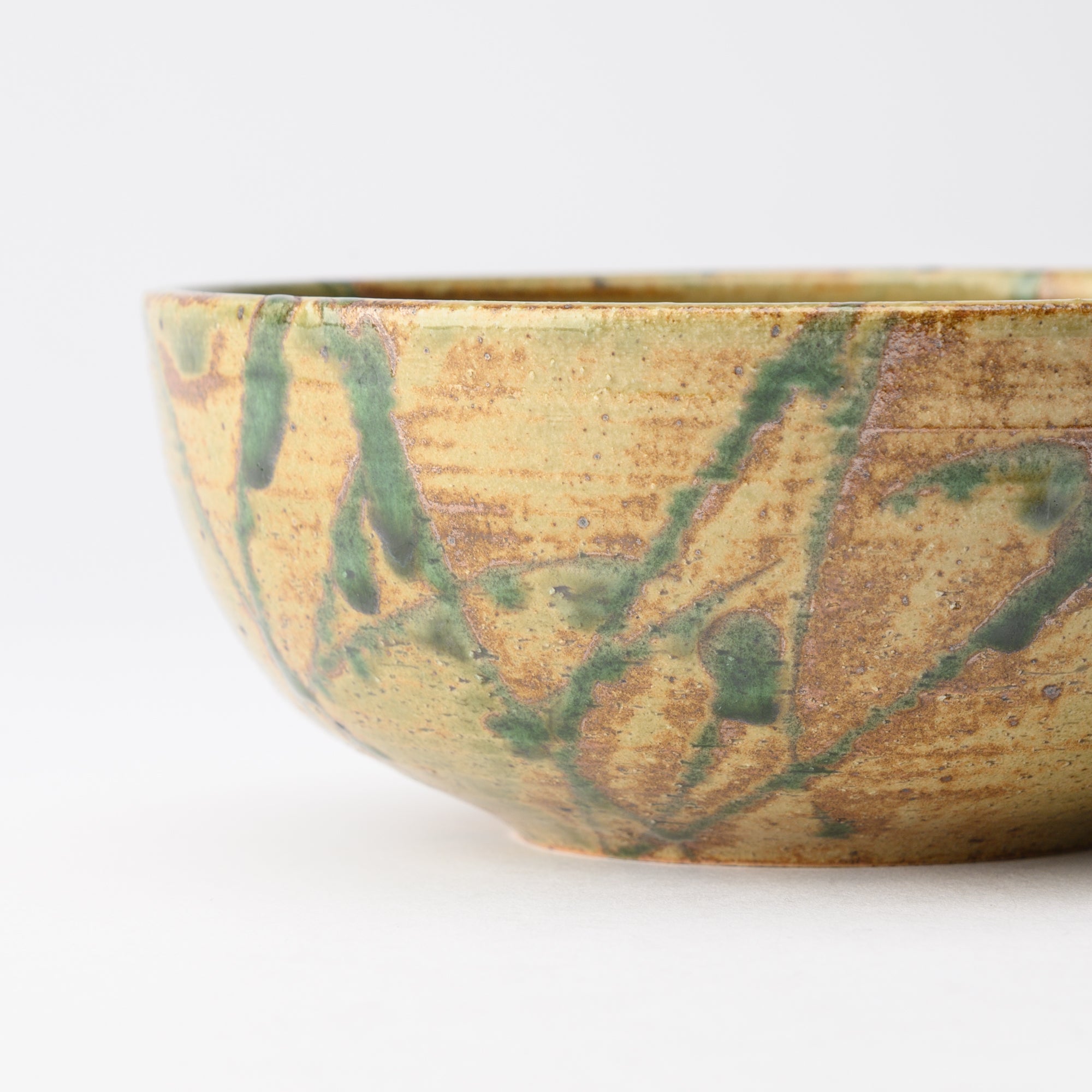 Brown Water Plant Medium Bowl