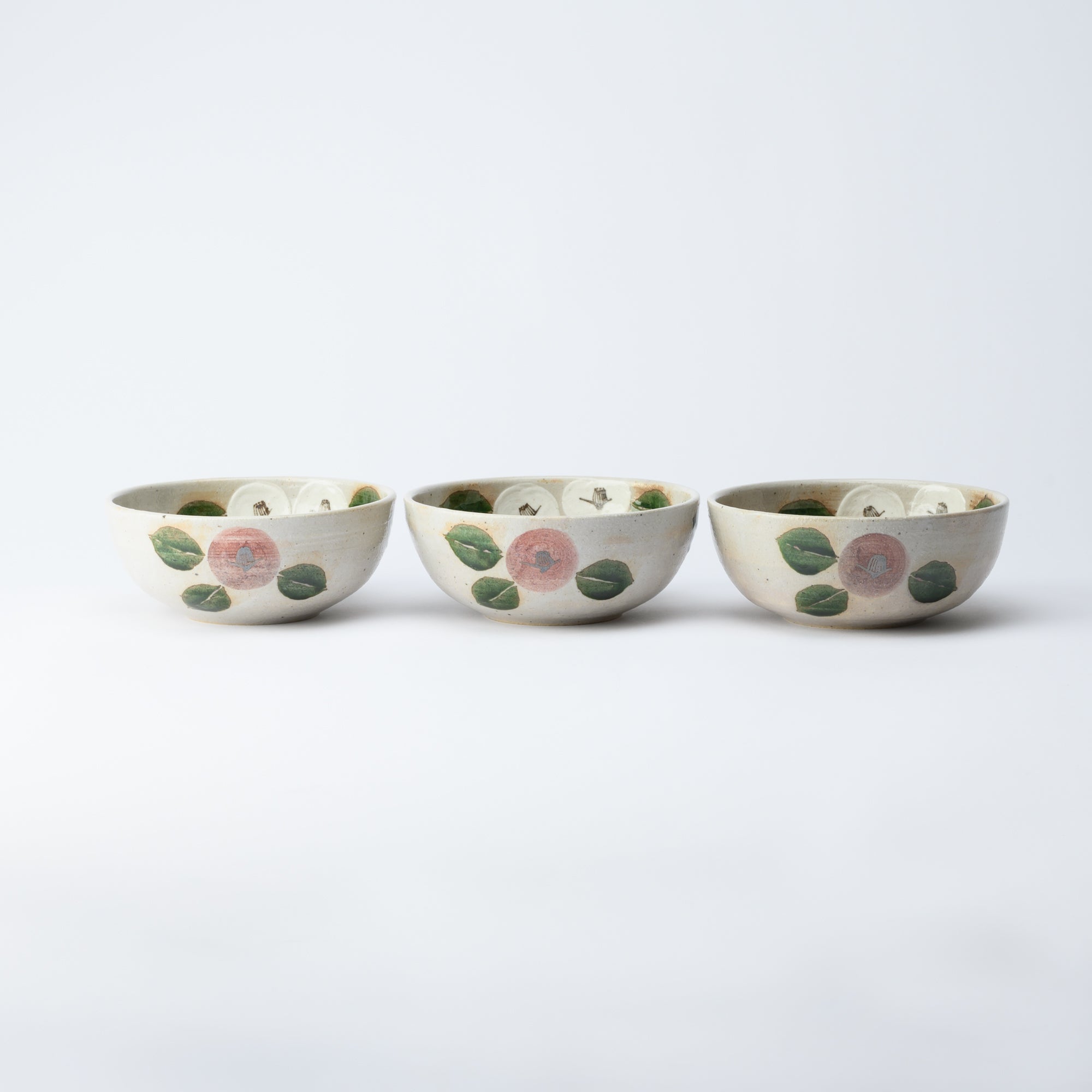 Camellia Blooms Medium Bowl