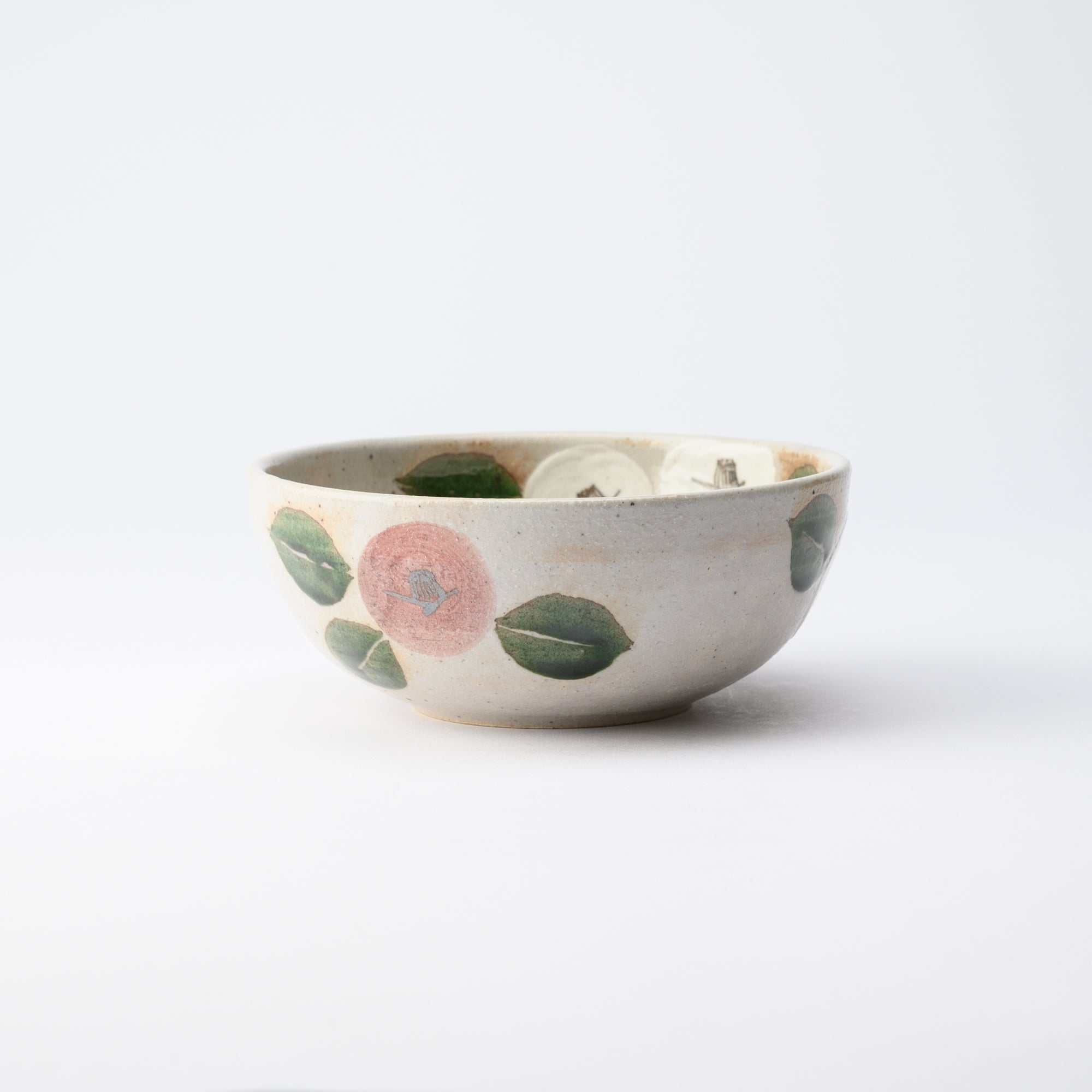 Camellia Blooms Medium Bowl
