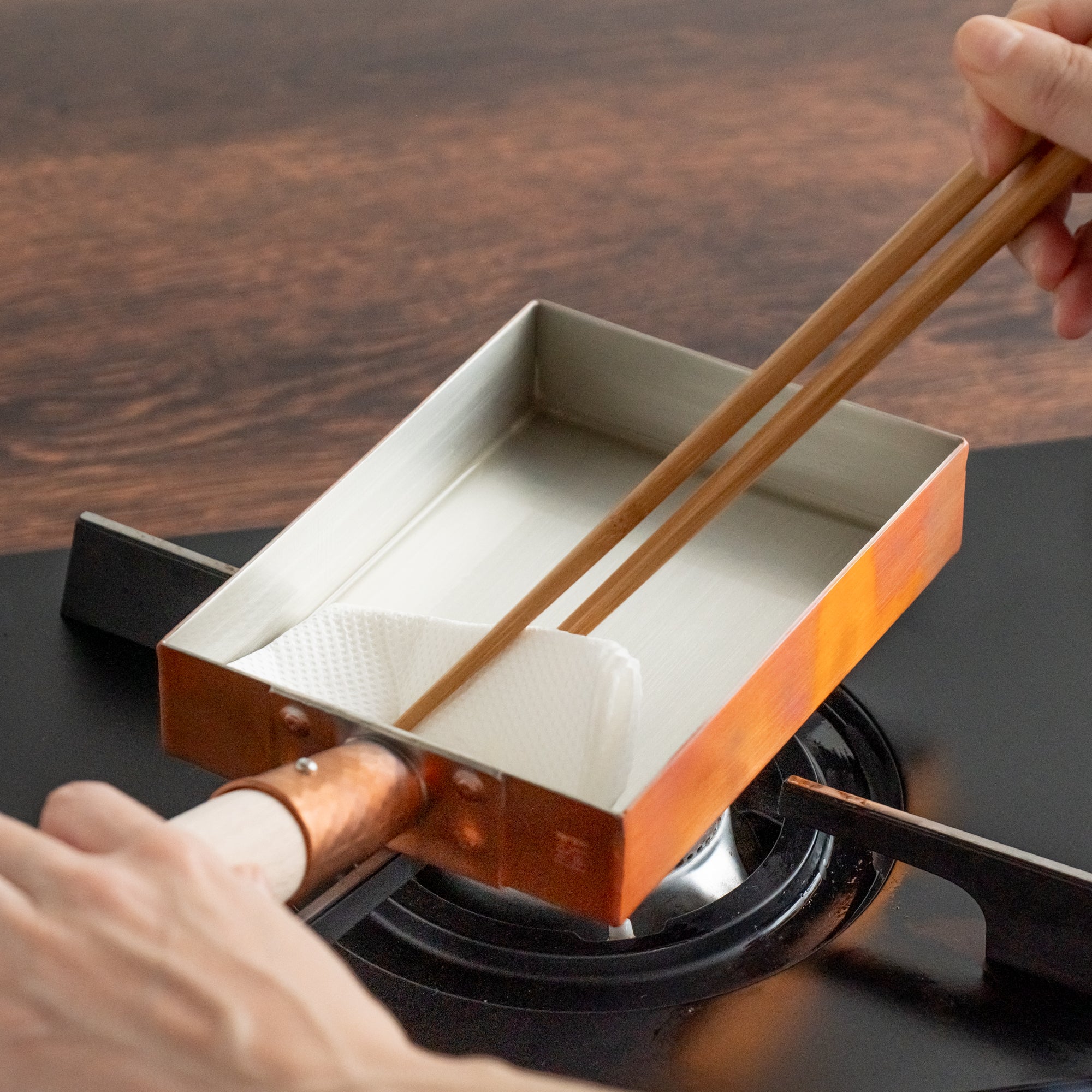 Copper Tamagoyaki Pan