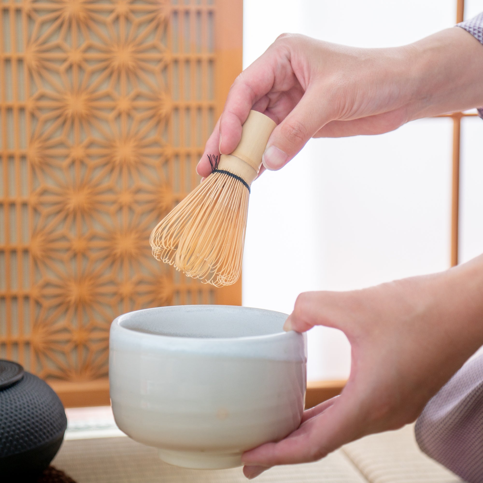 80-zinkiger Bambus-Chasen-Matcha-Schneebesen