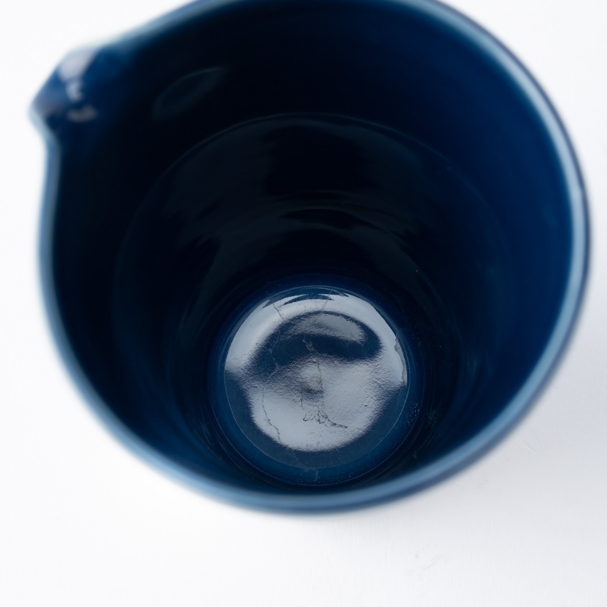 Ginsai Lapis Blue Seigaiha Wave Sake Set