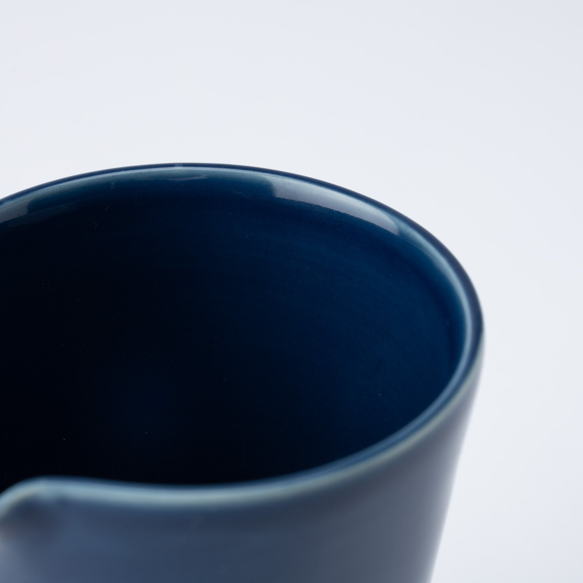 Ginsai Lapis Blue Seigaiha Wave Sake Set