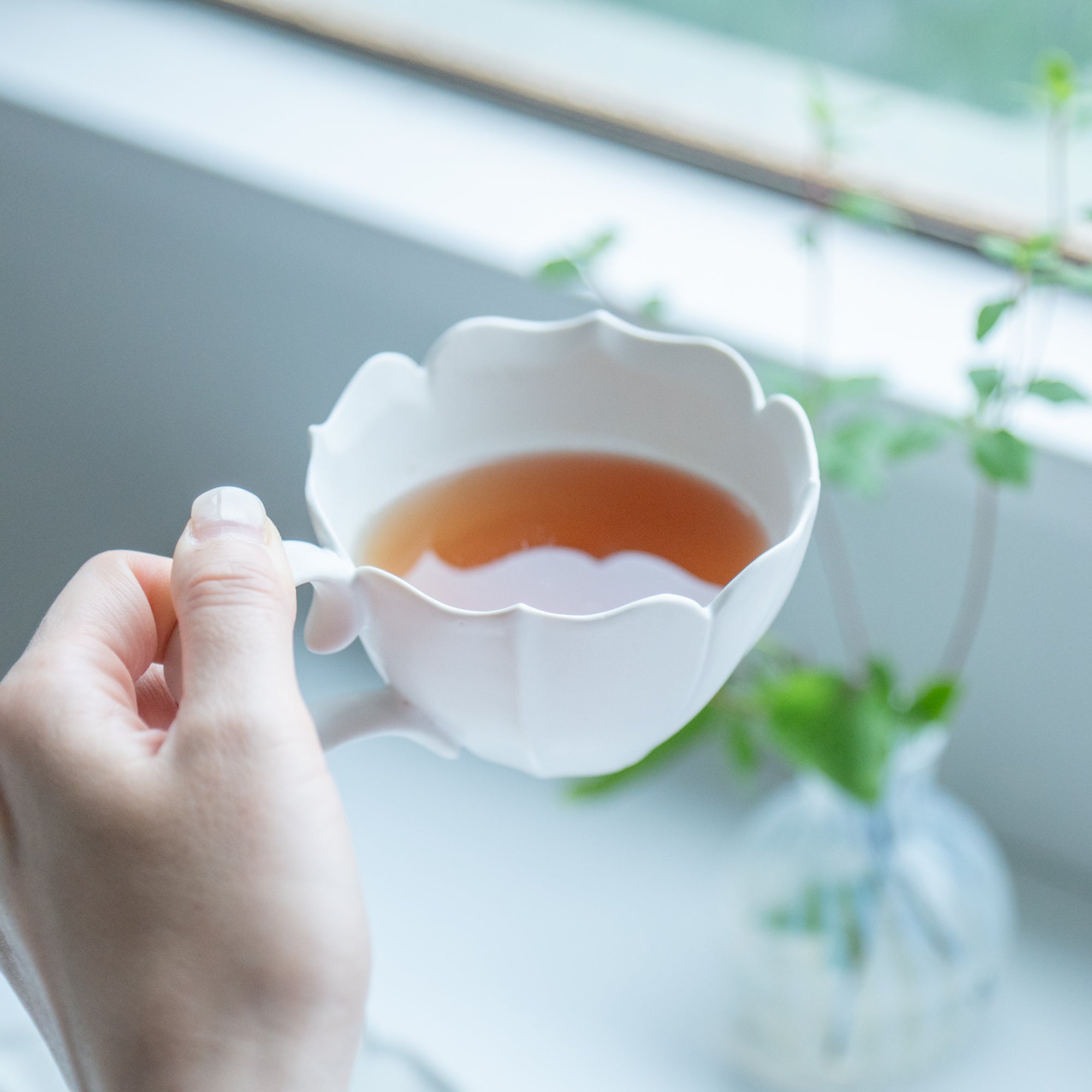 Taza de té y platillo RYOUKA