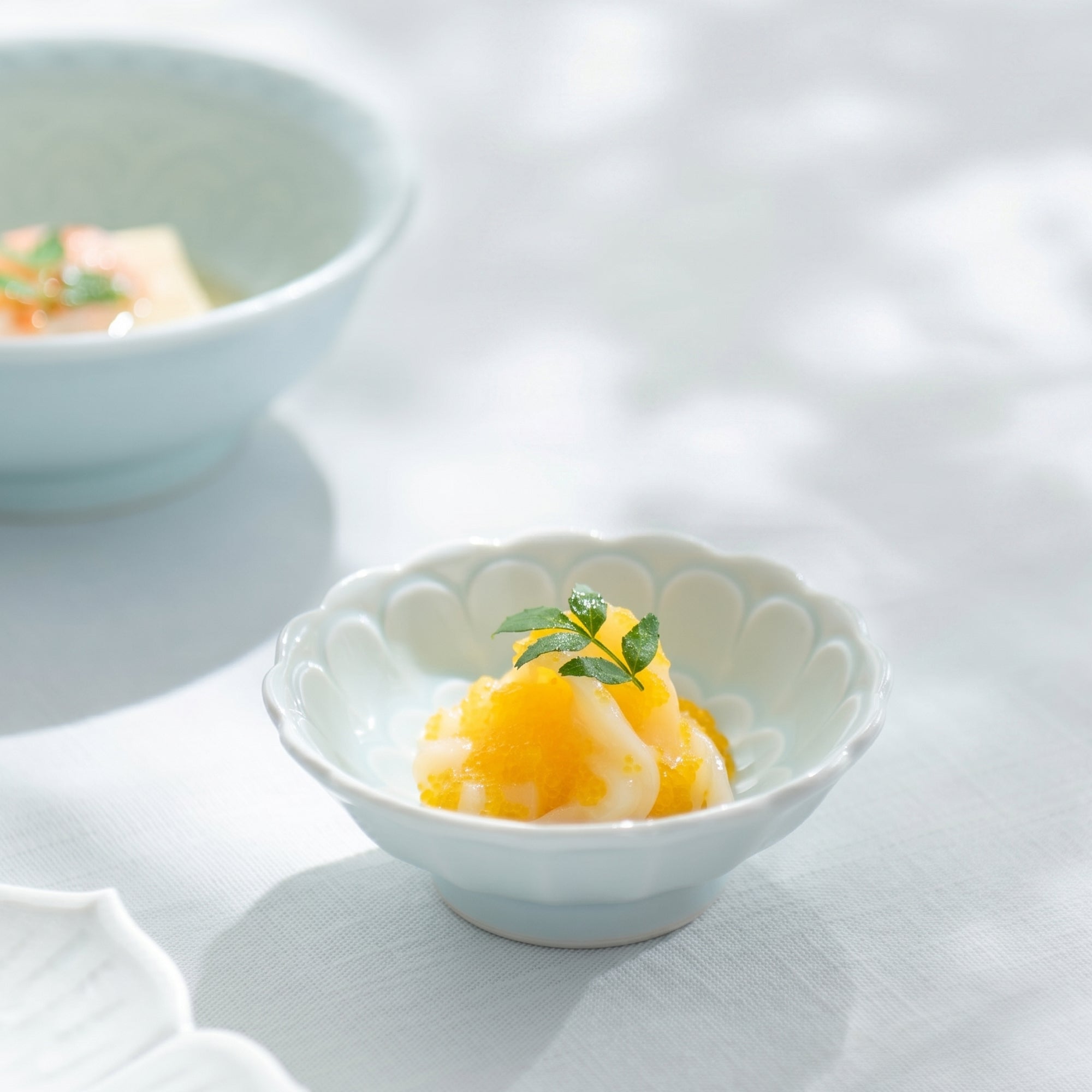 Kaiseki Floral Relief Kobachi Small Bowl