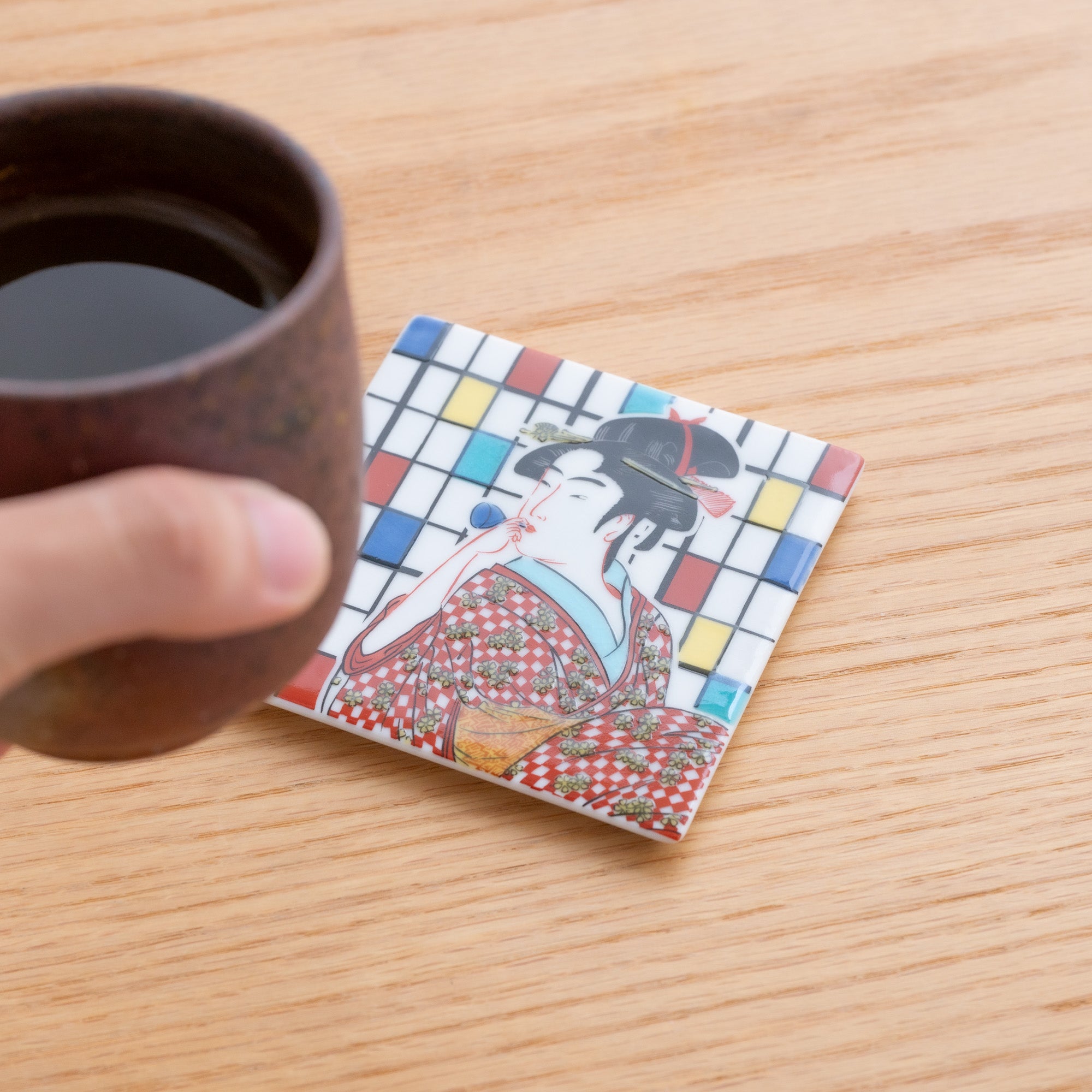 Kutani Colors Coaster