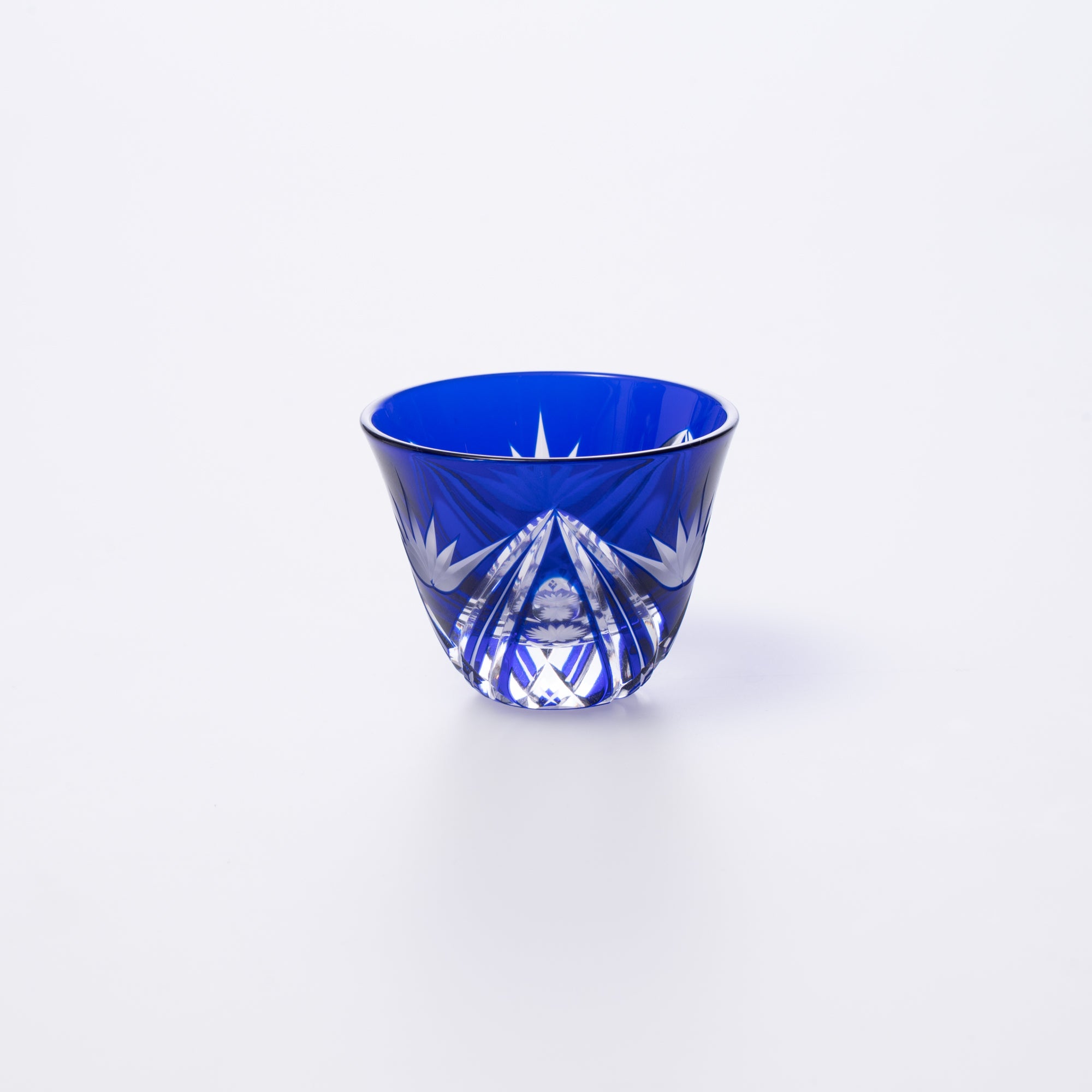 Lapis Lazuli Flared Guinomi Sake Cup