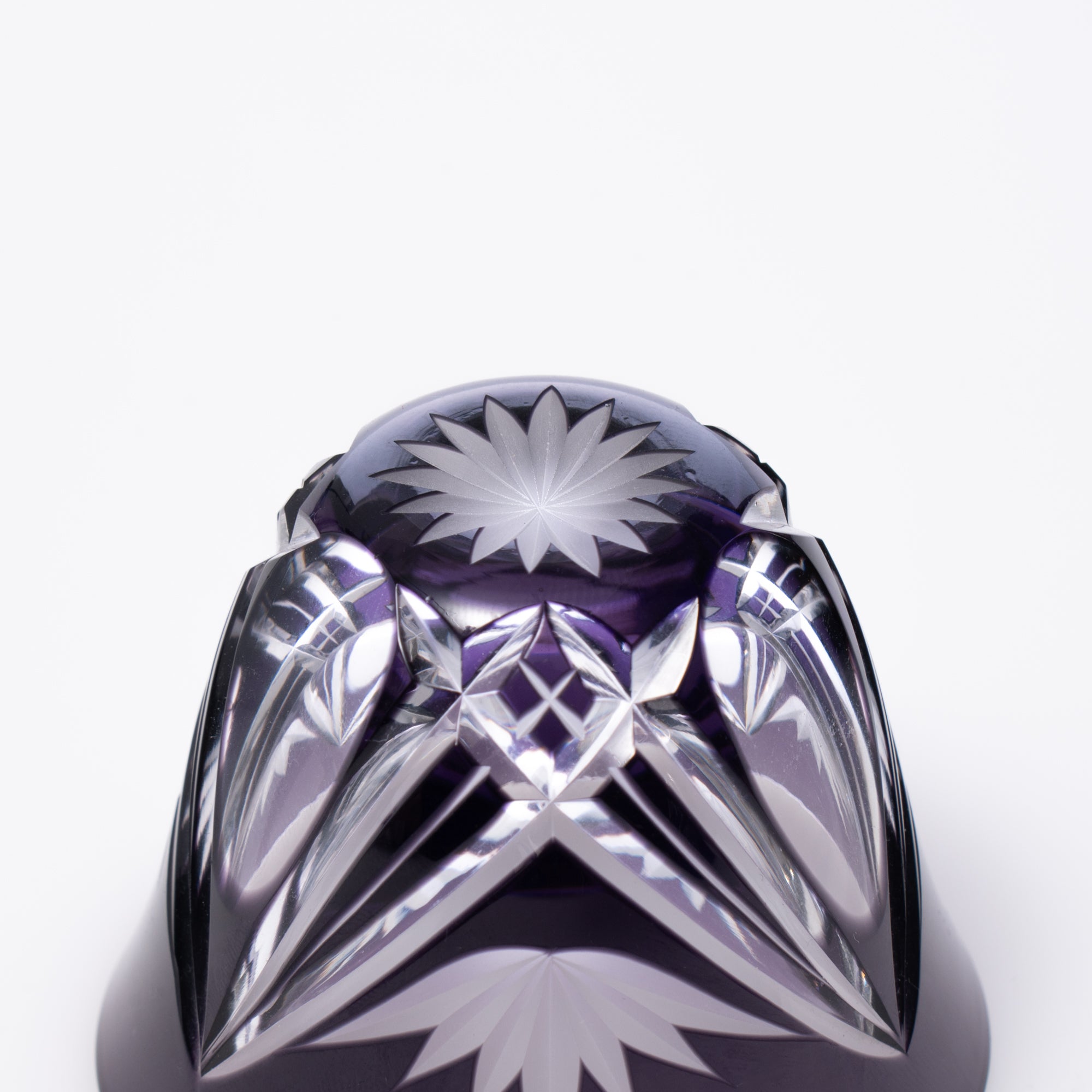 Purple Flared Guinomi Sake Cup