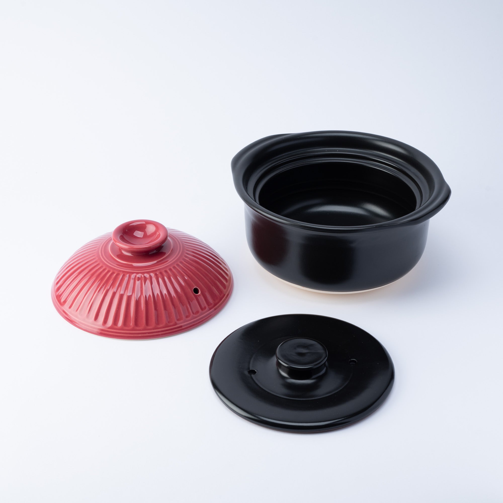 Kikka Pink Chrysanthemum Donabe Rice Cooker 3 Rice Cooker Cups (3 Gou)