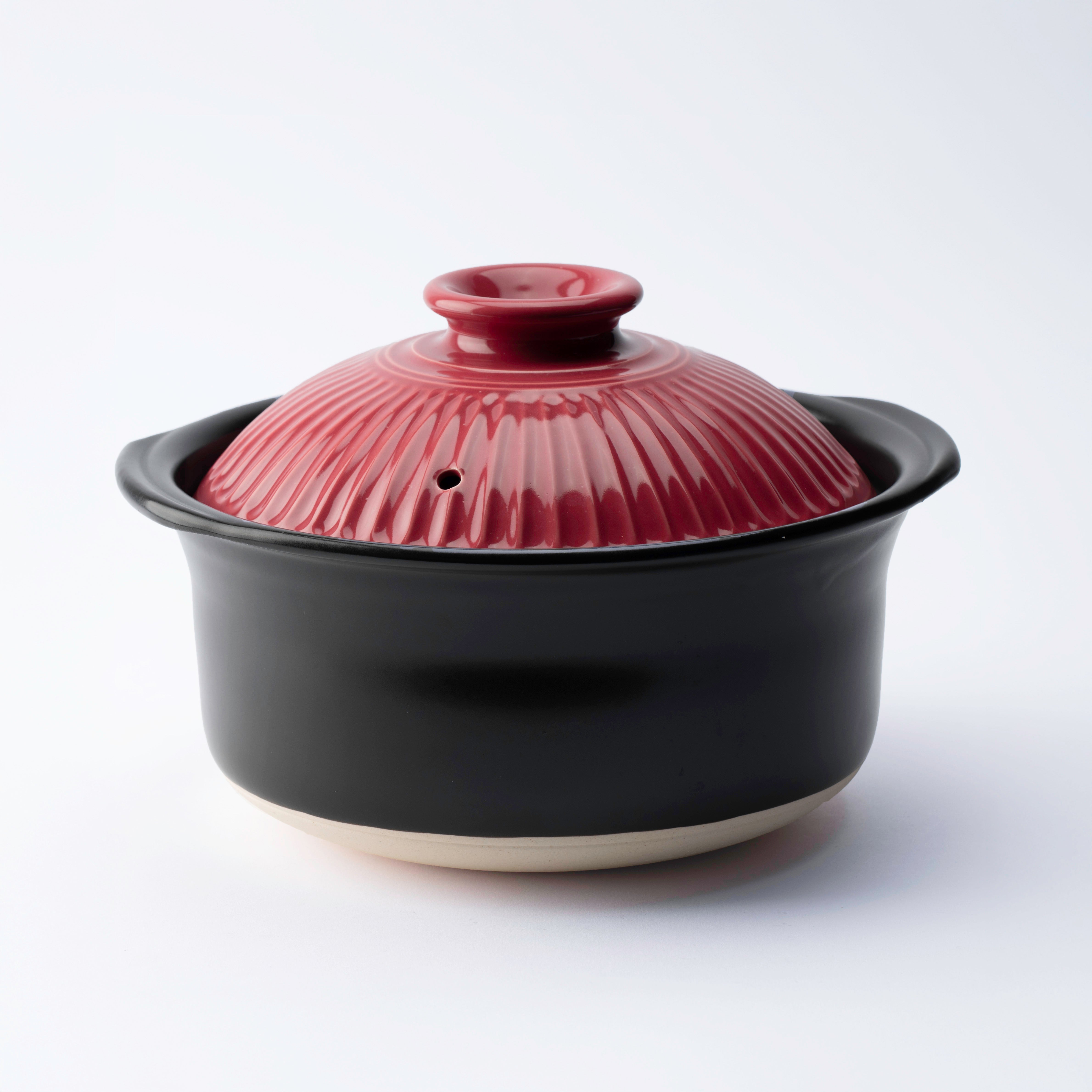 Kikka Pink Chrysanthemum Donabe Rice Cooker 5 rice cooker cups (5 Gou)