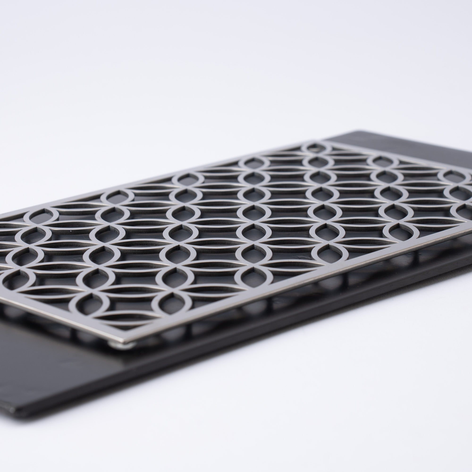 ALART Aluminum Shippou Pattern Tray L - MUSUBI KILN - Quality Japanese Tableware and Gift