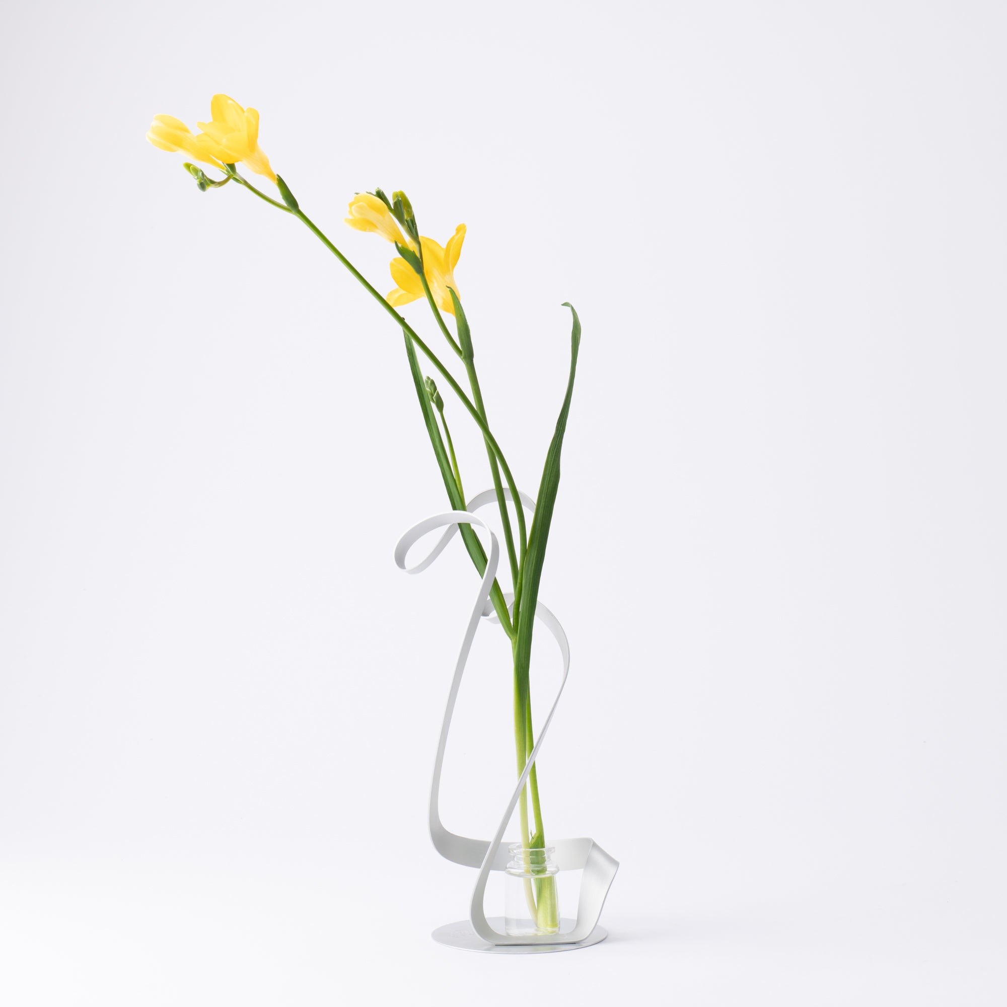 ALART Aluminum TWIST Single Flower Vase L - MUSUBI KILN - Quality Japanese Tableware and Gift