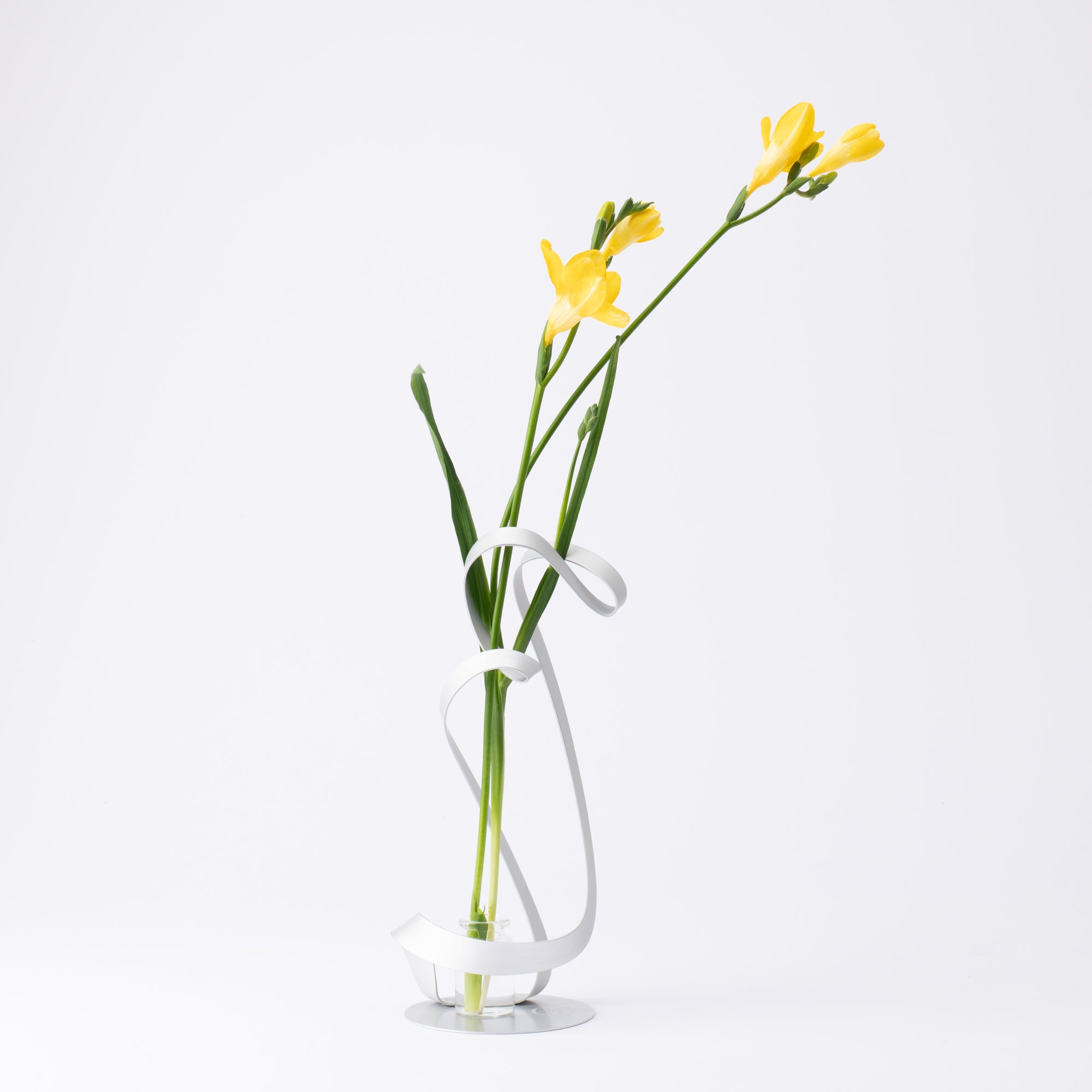 ALART Aluminum TWIST Single Flower Vase L - MUSUBI KILN - Quality Japanese Tableware and Gift
