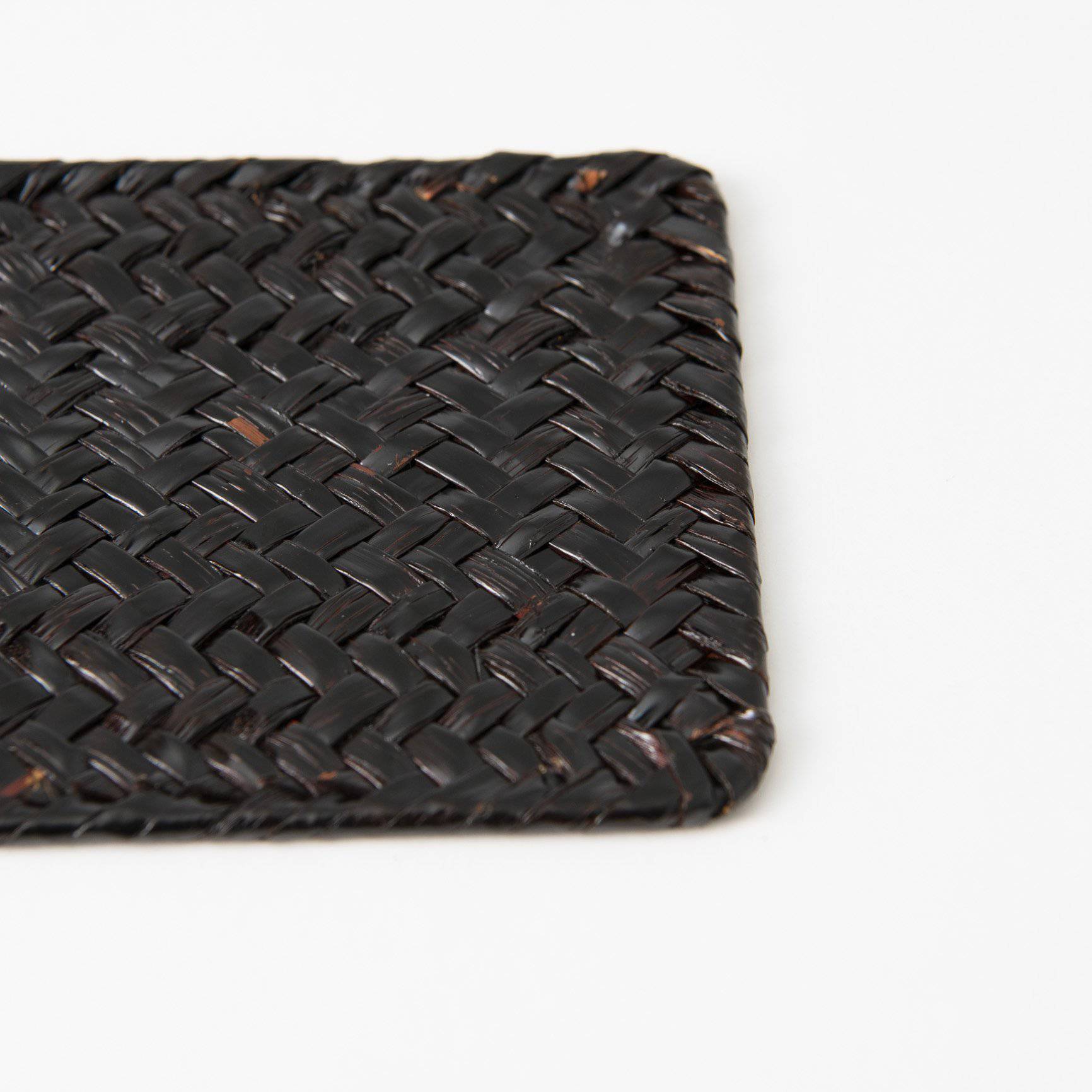 Aquatic Plants Braid Yamanaka Lacquerware Coaster - MUSUBI KILN - Quality Japanese Tableware and Gift