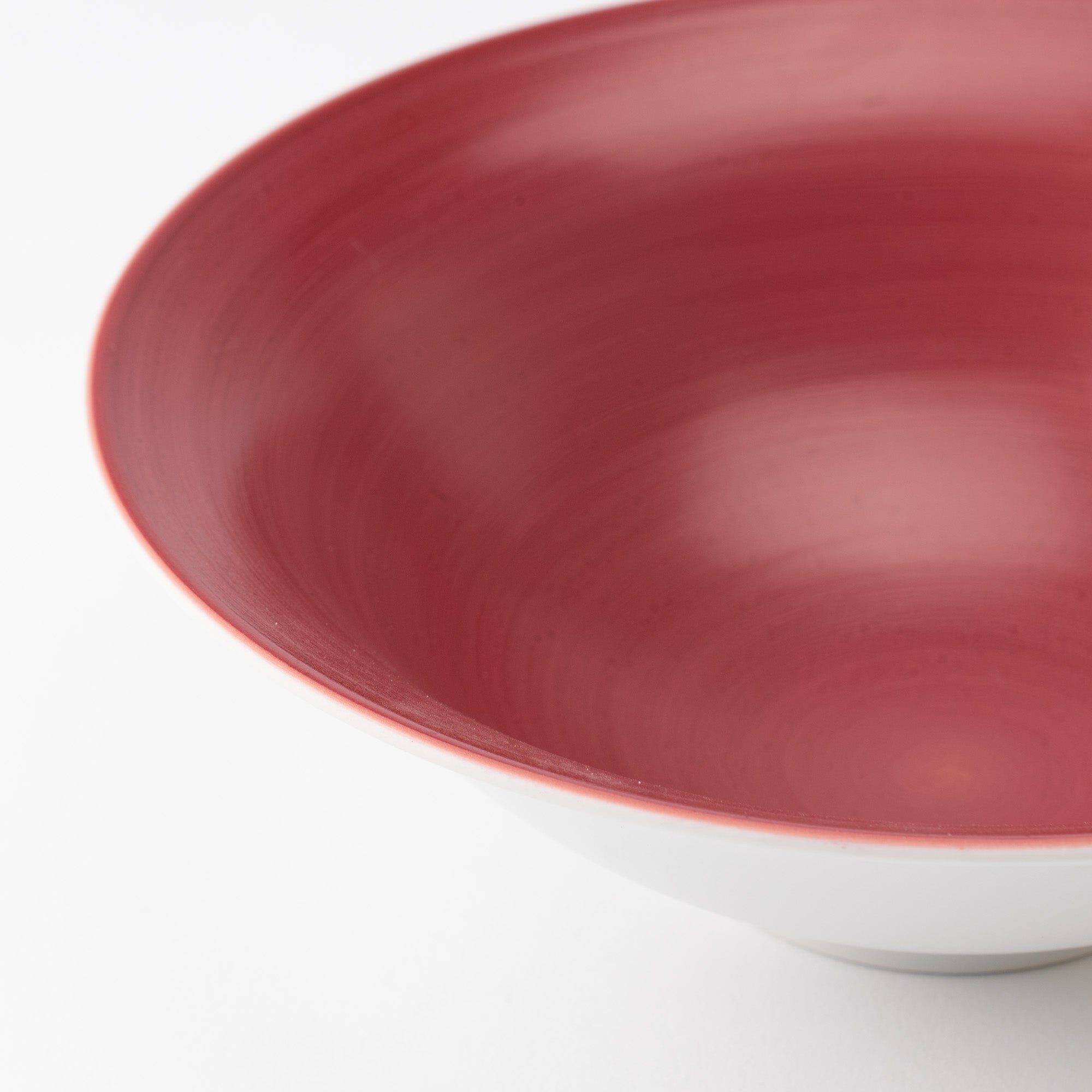 Arita Porcelain Lab Japan Autumn Red Bowl - MUSUBI KILN - Quality Japanese Tableware and Gift