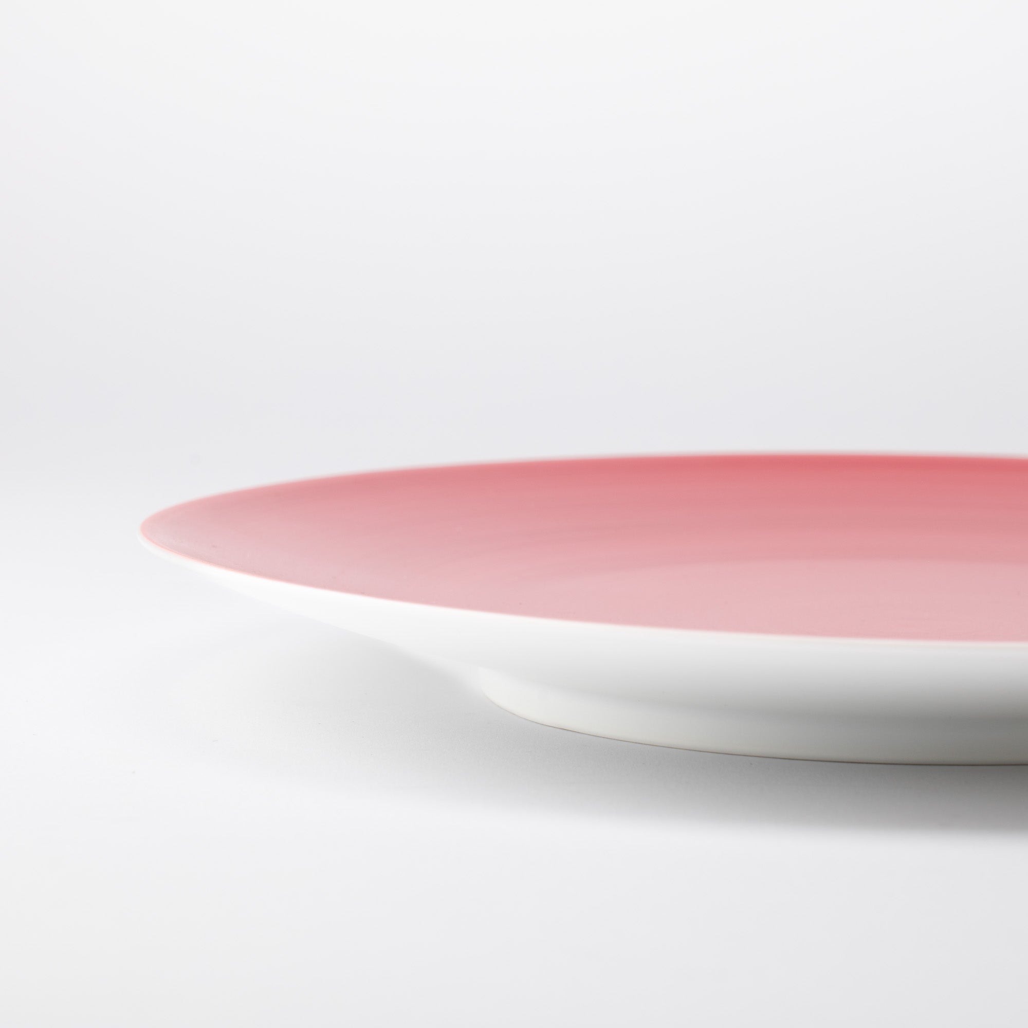 Arita Porcelain Lab Japan Autumn Red Flat Plate 11.7in - MUSUBI KILN - Quality Japanese Tableware and Gift
