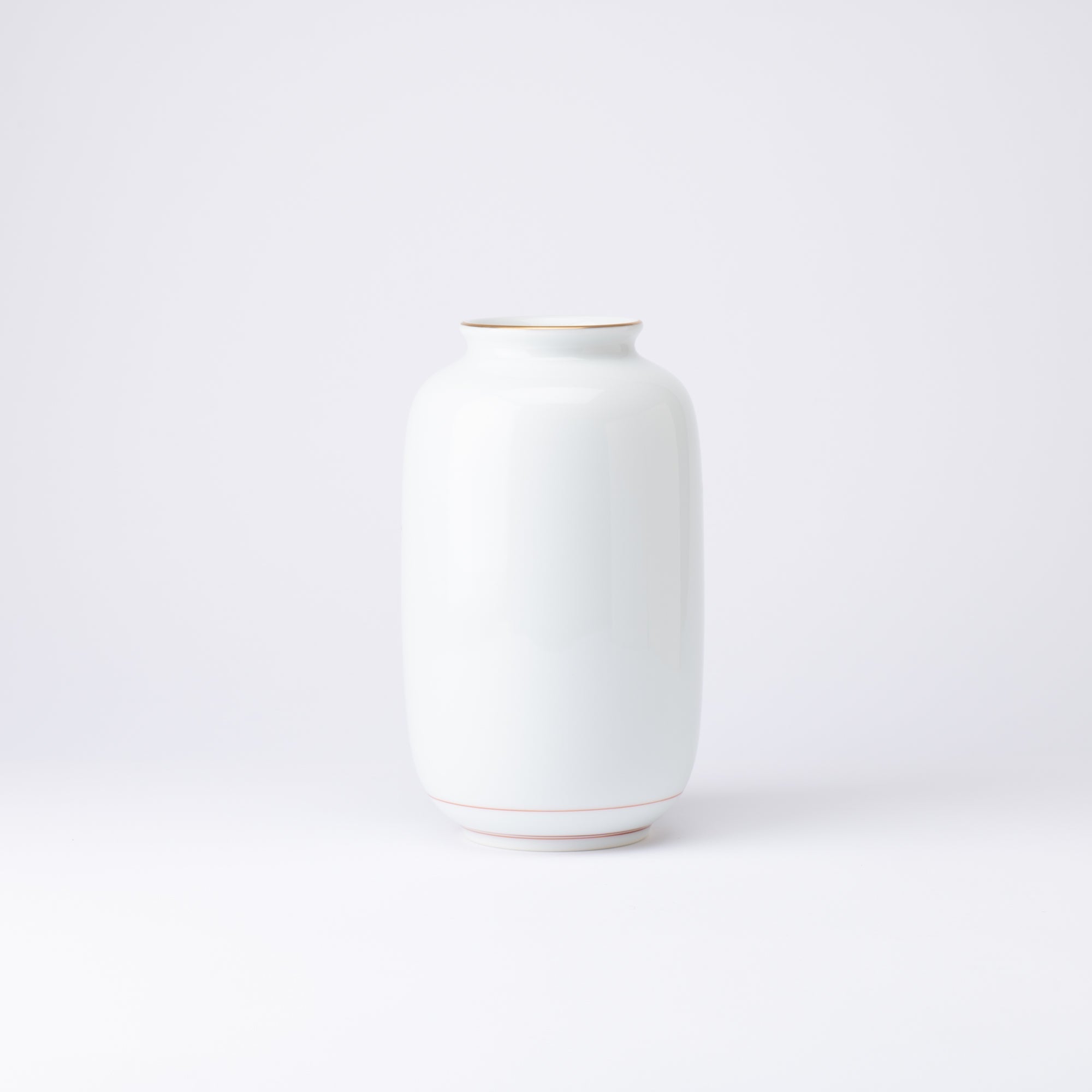 Arita Porcelain Lab Yazaemon Flower Bird Rock Chrysanthemum Flower Vase - MUSUBI KILN - Quality Japanese Tableware and Gift