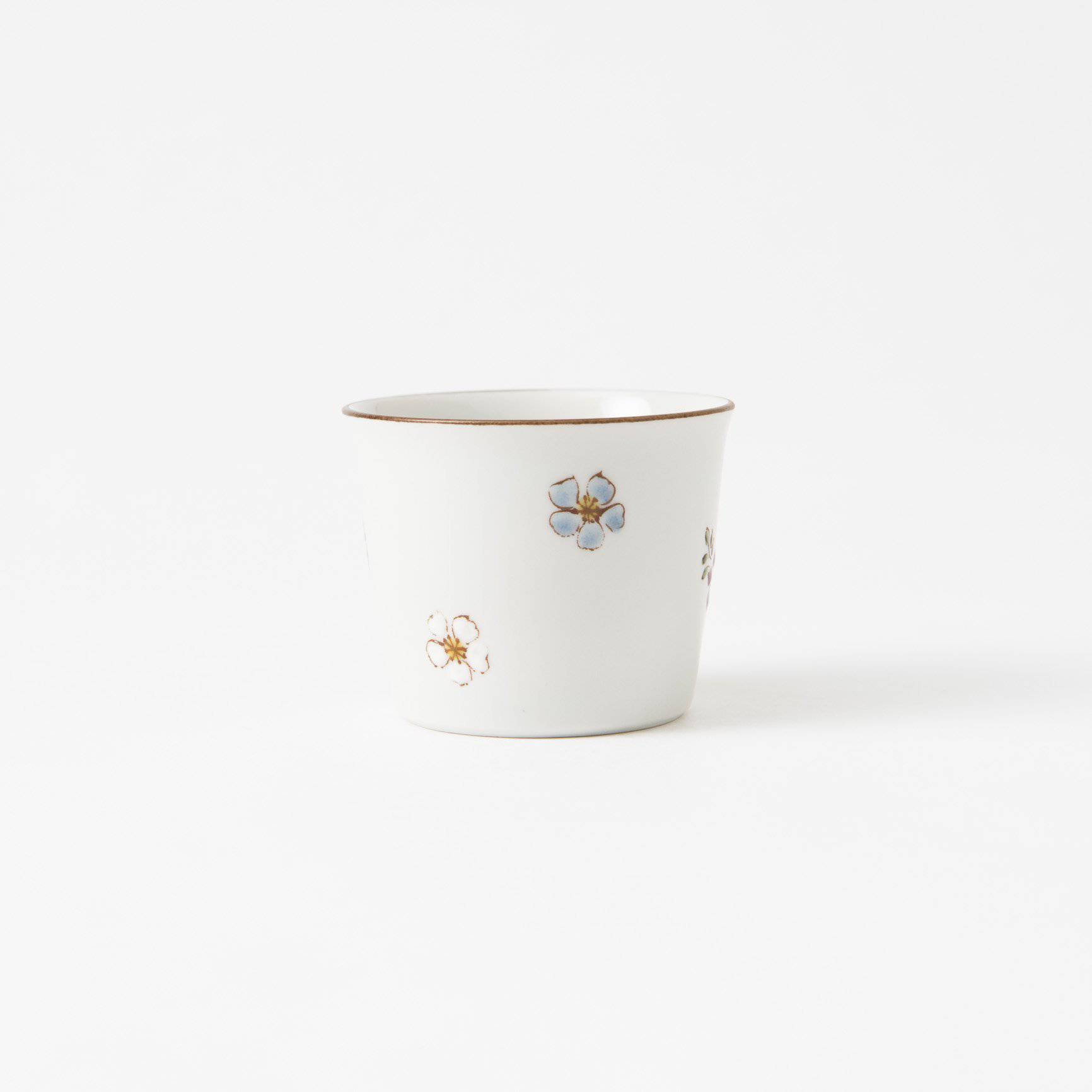 Atelier Yu Brilliant Flower Kutani Japanese Teacup - MUSUBI KILN - Quality Japanese Tableware and Gift
