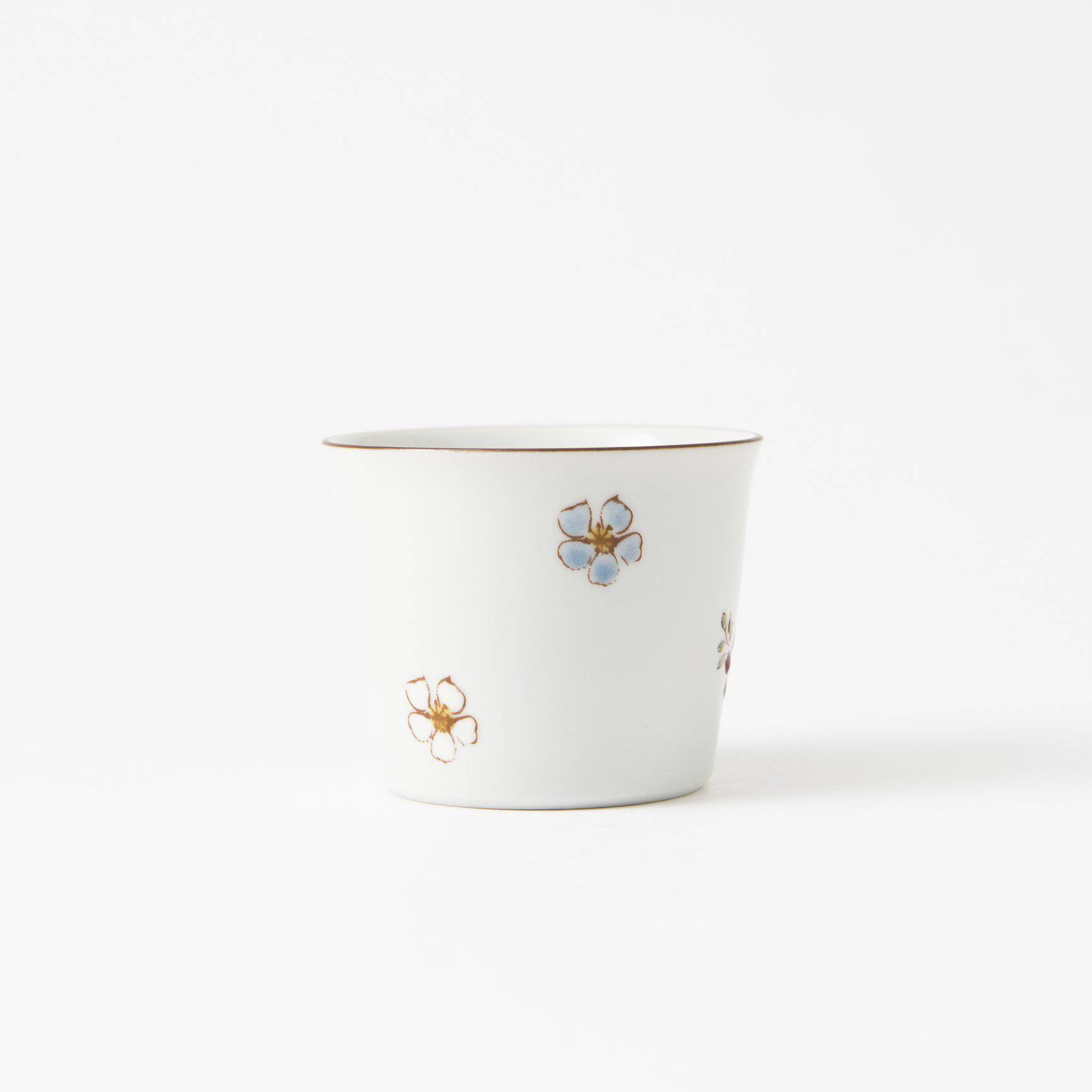 Atelier Yu Brilliant Flower Kutani Japanese Teacup - MUSUBI KILN - Quality Japanese Tableware and Gift