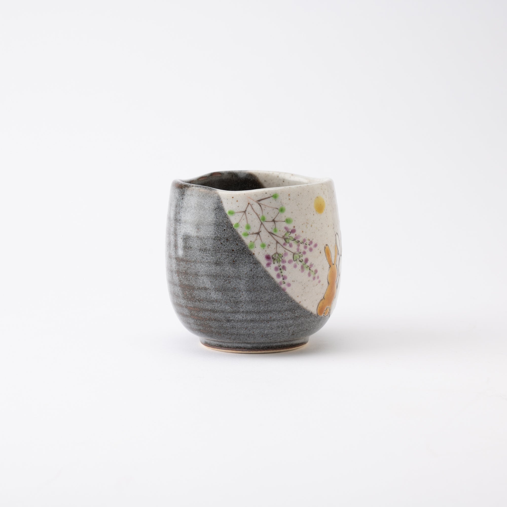 Atelier Yu Rabbits In Sunny Spot Kutani Mug - MUSUBI KILN - Quality Japanese Tableware and Gift
