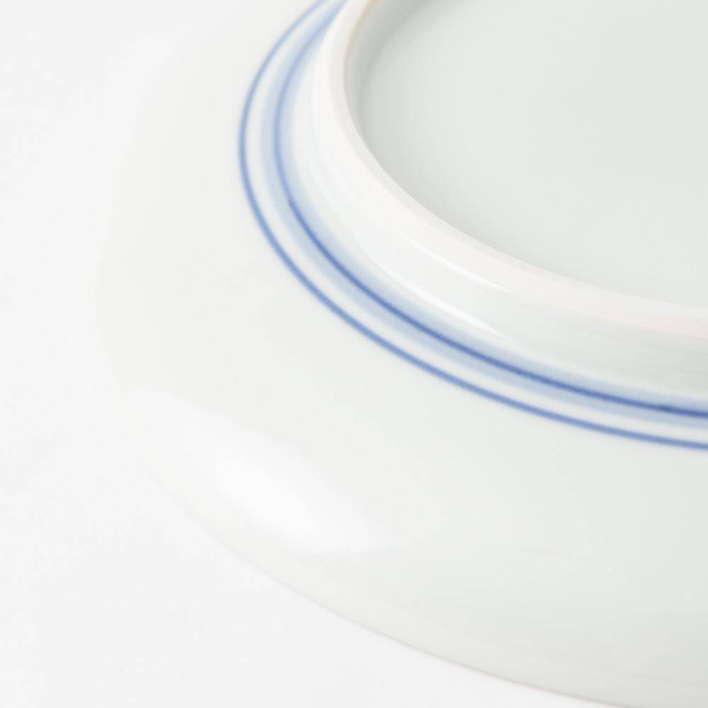 Baizan Kiln Arabesque Round Plate 9.64in - MUSUBI KILN - Quality Japanese Tableware and Gift
