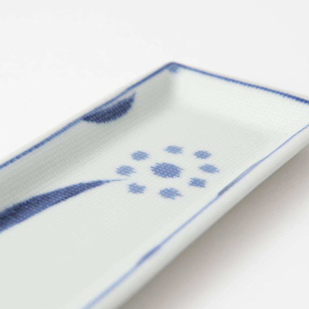 Baizan Kiln GOSU Sun Tobe Rectangle Plate - MUSUBI KILN - Quality Japanese Tableware and Gift