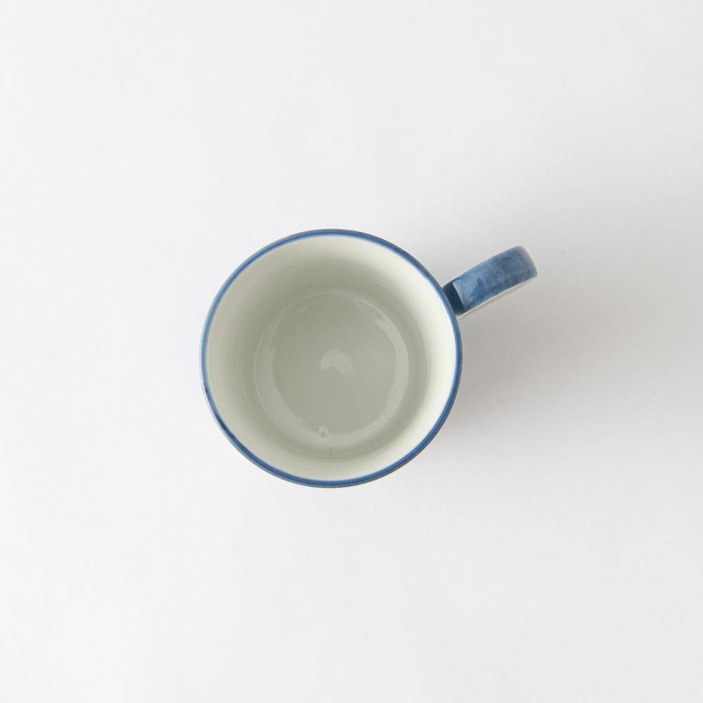 Bizan Kiln Hokusai Wave Kutani Mug - MUSUBI KILN - Quality Japanese Tableware and Gift
