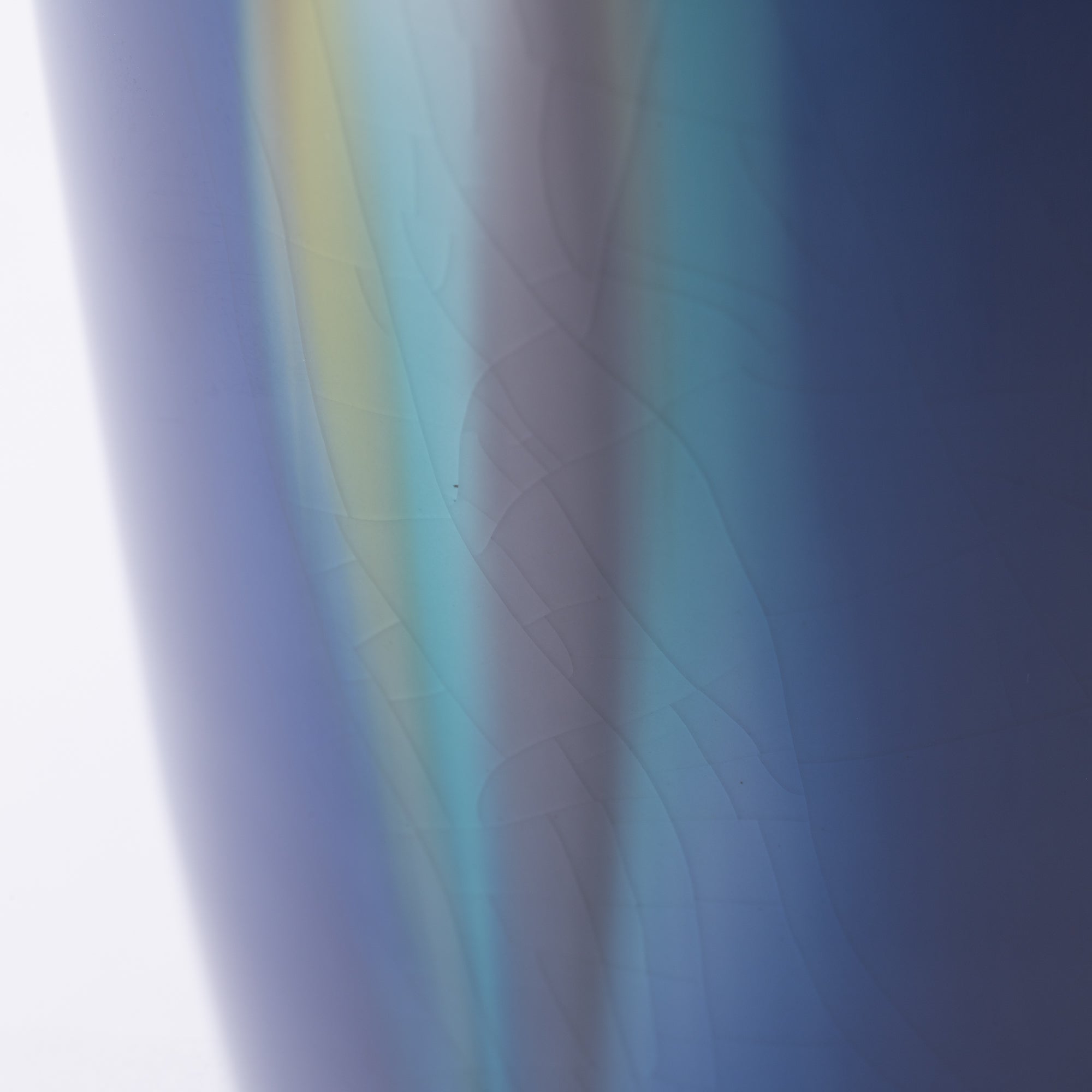 Blue Glaze Kutani Japanese Flower Vase 19cm(7.5in) - MUSUBI KILN - Quality Japanese Tableware and Gift