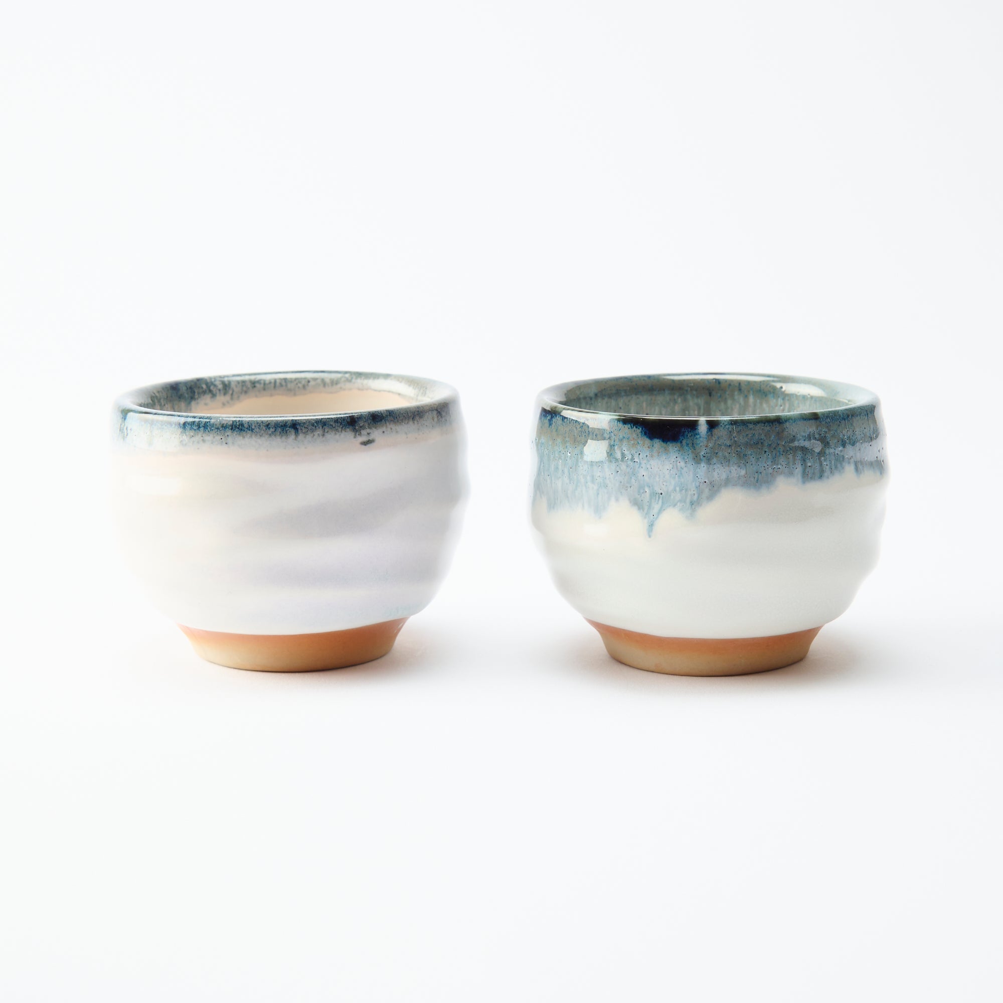 Blue Haze Mino Ware Yunomi Japanese Teacup - MUSUBI KILN - Quality Japanese Tableware and Gift