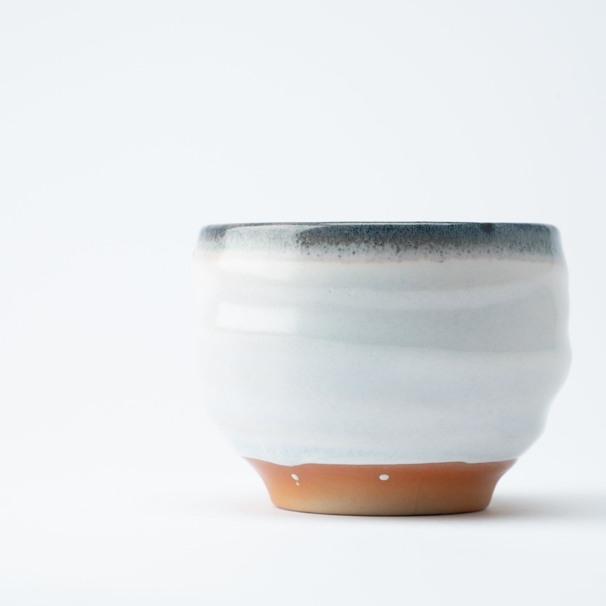 Blue Haze Mino Ware Yunomi Japanese Teacup - MUSUBI KILN - Quality Japanese Tableware and Gift