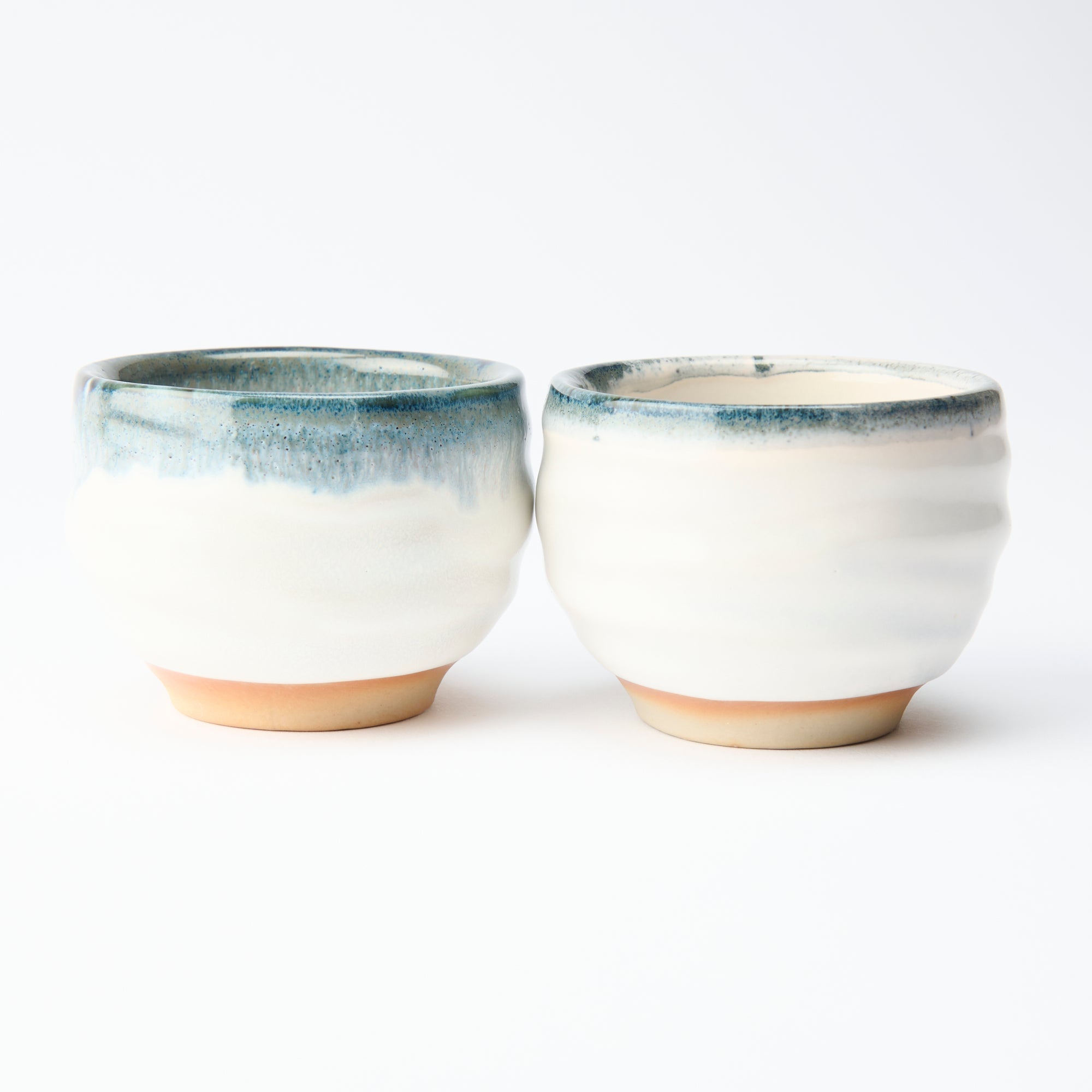 Blue Haze Mino Ware Yunomi Japanese Teacup - MUSUBI KILN - Quality Japanese Tableware and Gift
